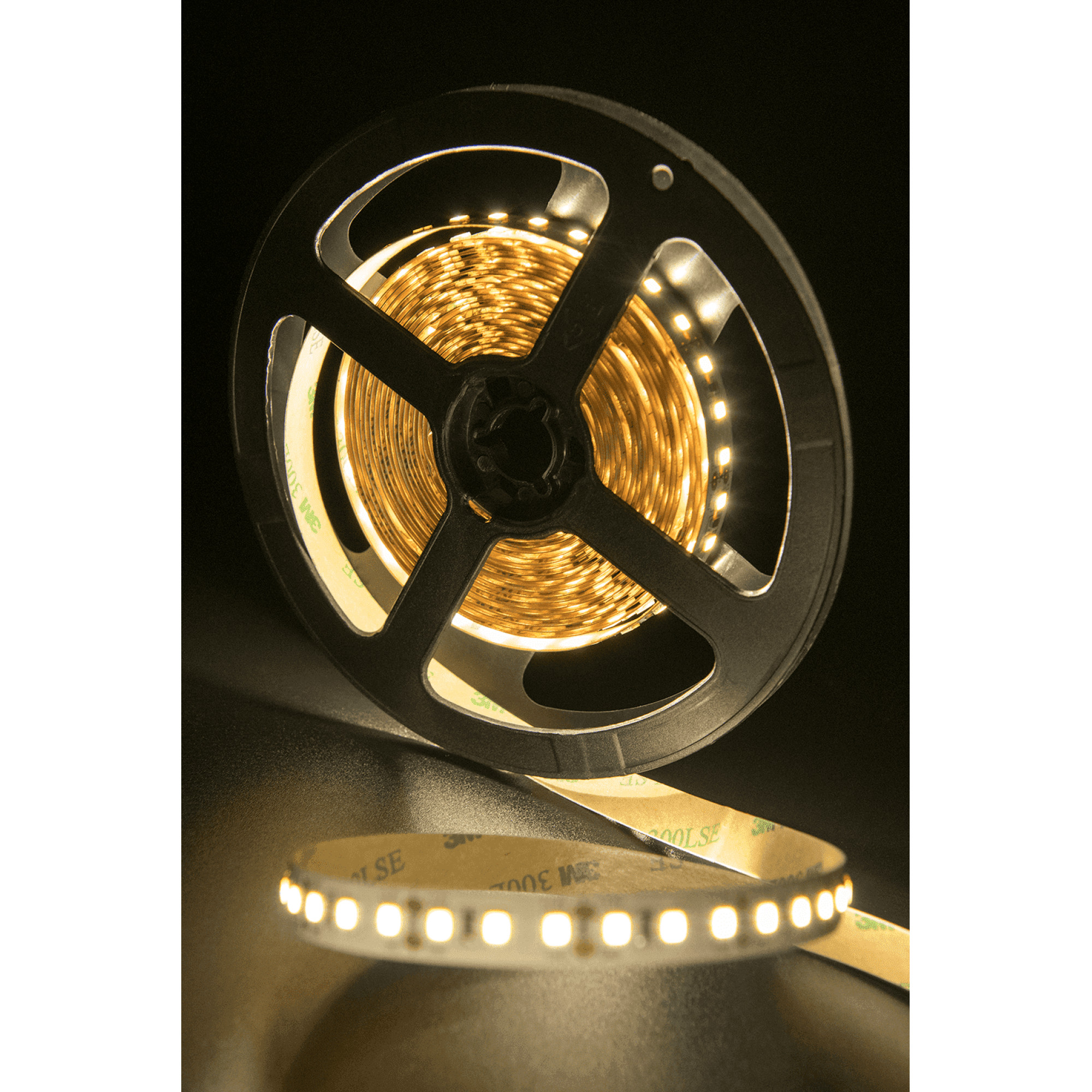 Лента светодиодная стандарт SMD2835 120LED/м 12Вт/м 12В IP20 Цвет:Теплый белый (1метр) SWG