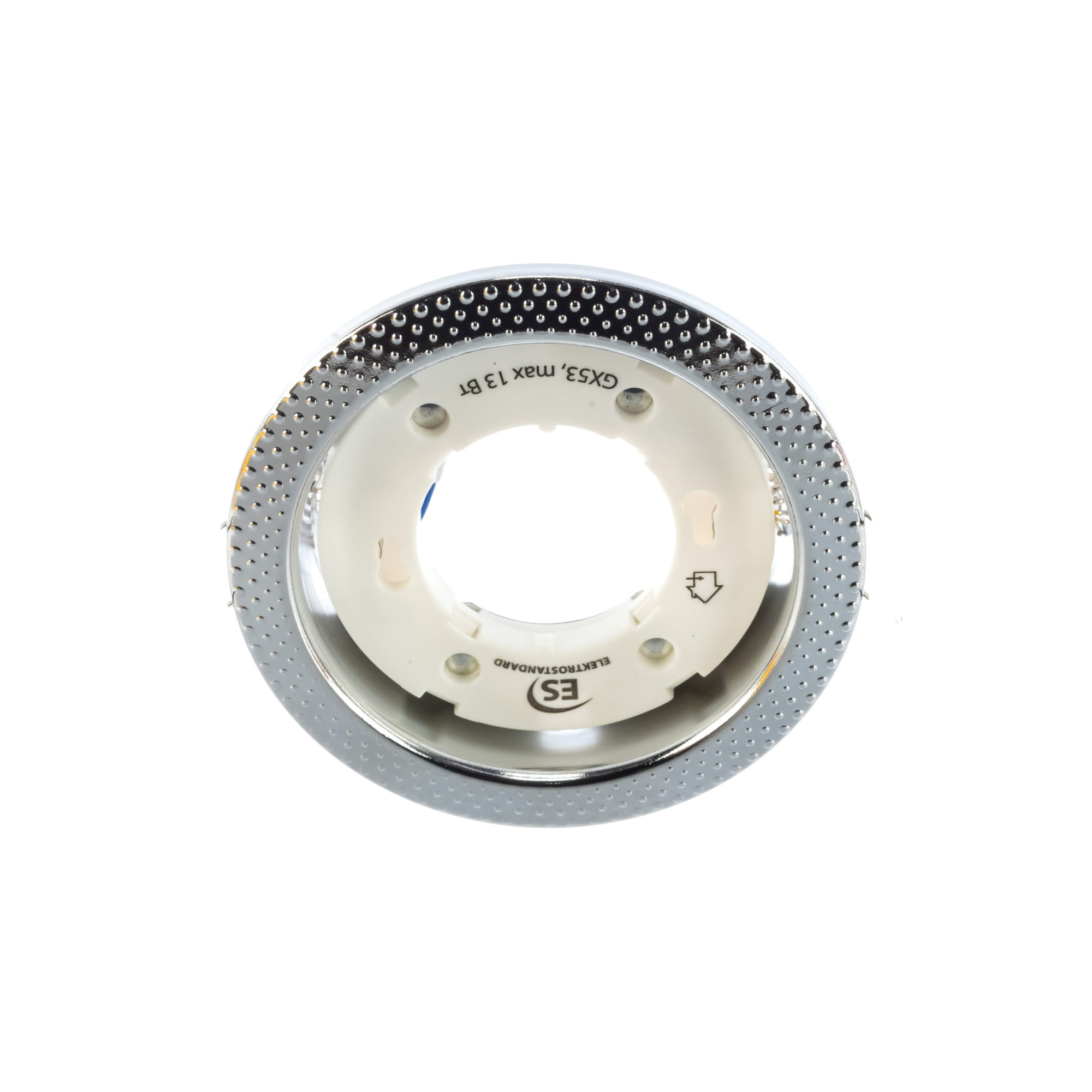 Светильник встраиваемый 1066 GX53 перфорация хром Elektrostandard (распродажа)