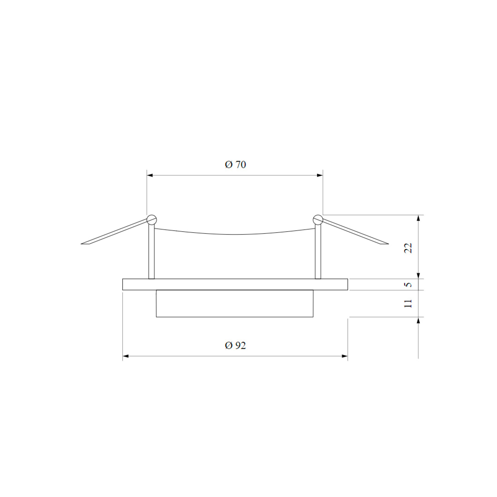 Светильник встраиваемый 113 MR16 белый/белый Elektrostandard