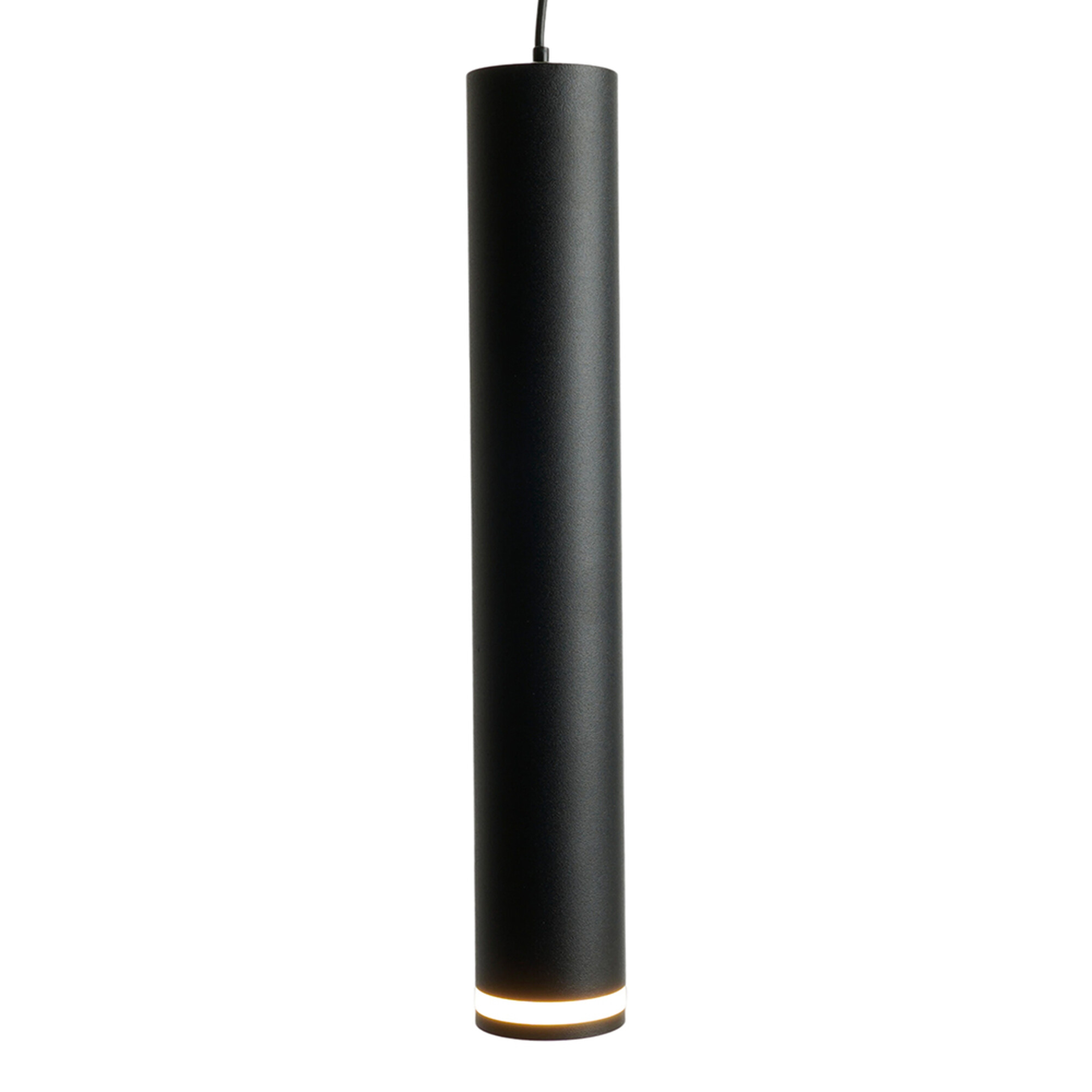 Светильник потолочный на подвесе MR11 35W, 230V, черный, D40*H250 ML1008 Feron