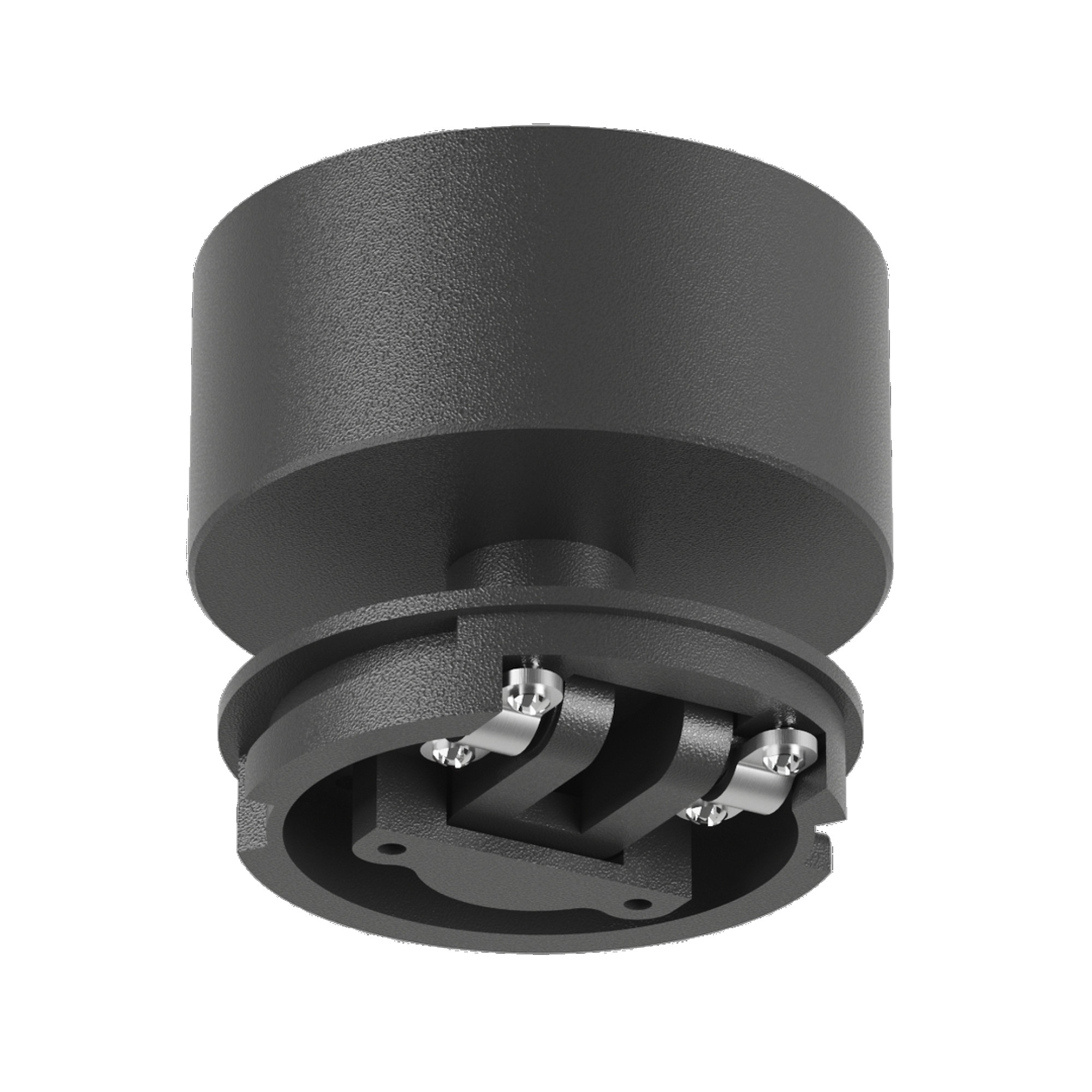 Крепление сменное М3 MINI VILLY, поворотное накладное, цвет черный SWG