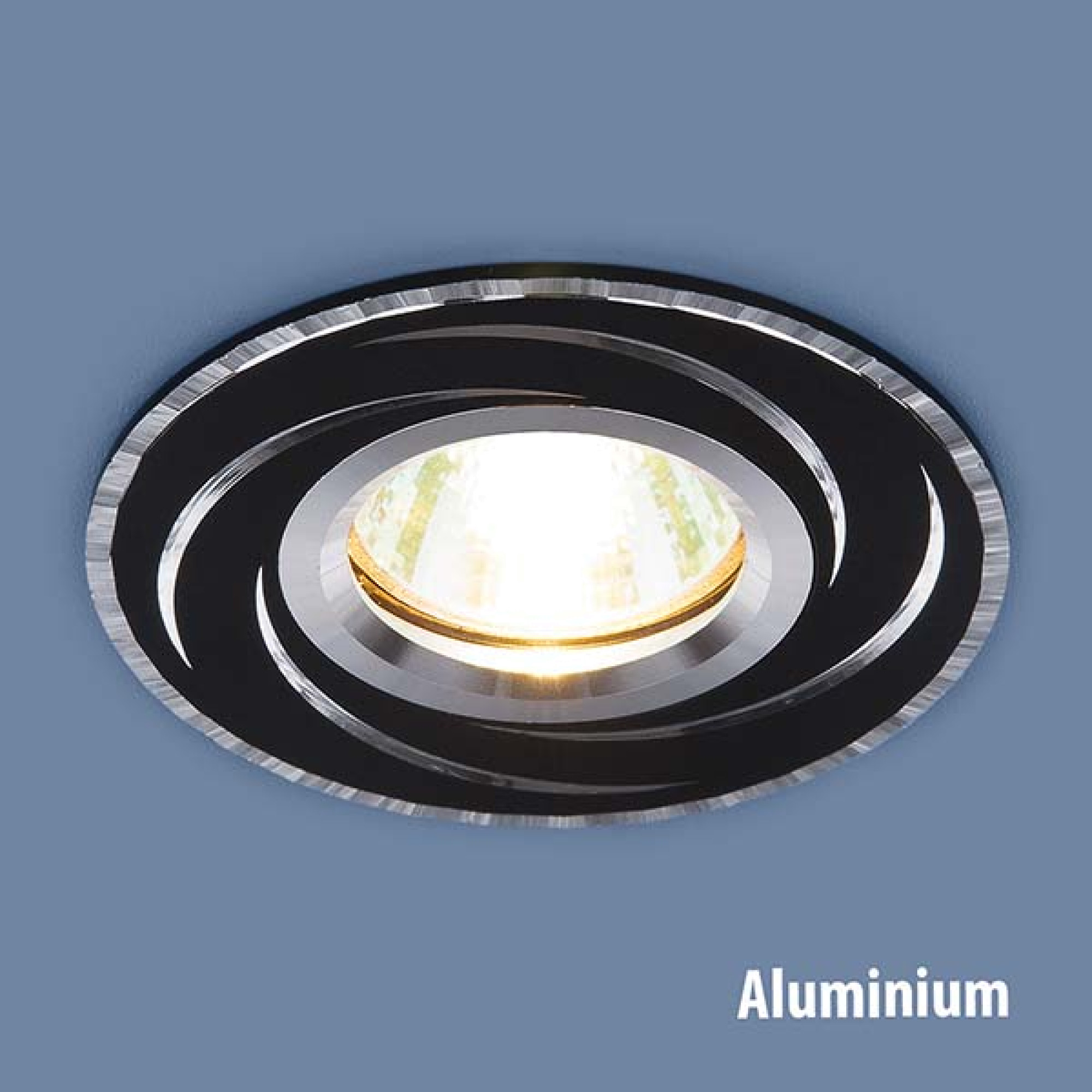 Светильник встраиваемый 2002 MR16 черный/серебро Elektrostandard (распродажа)