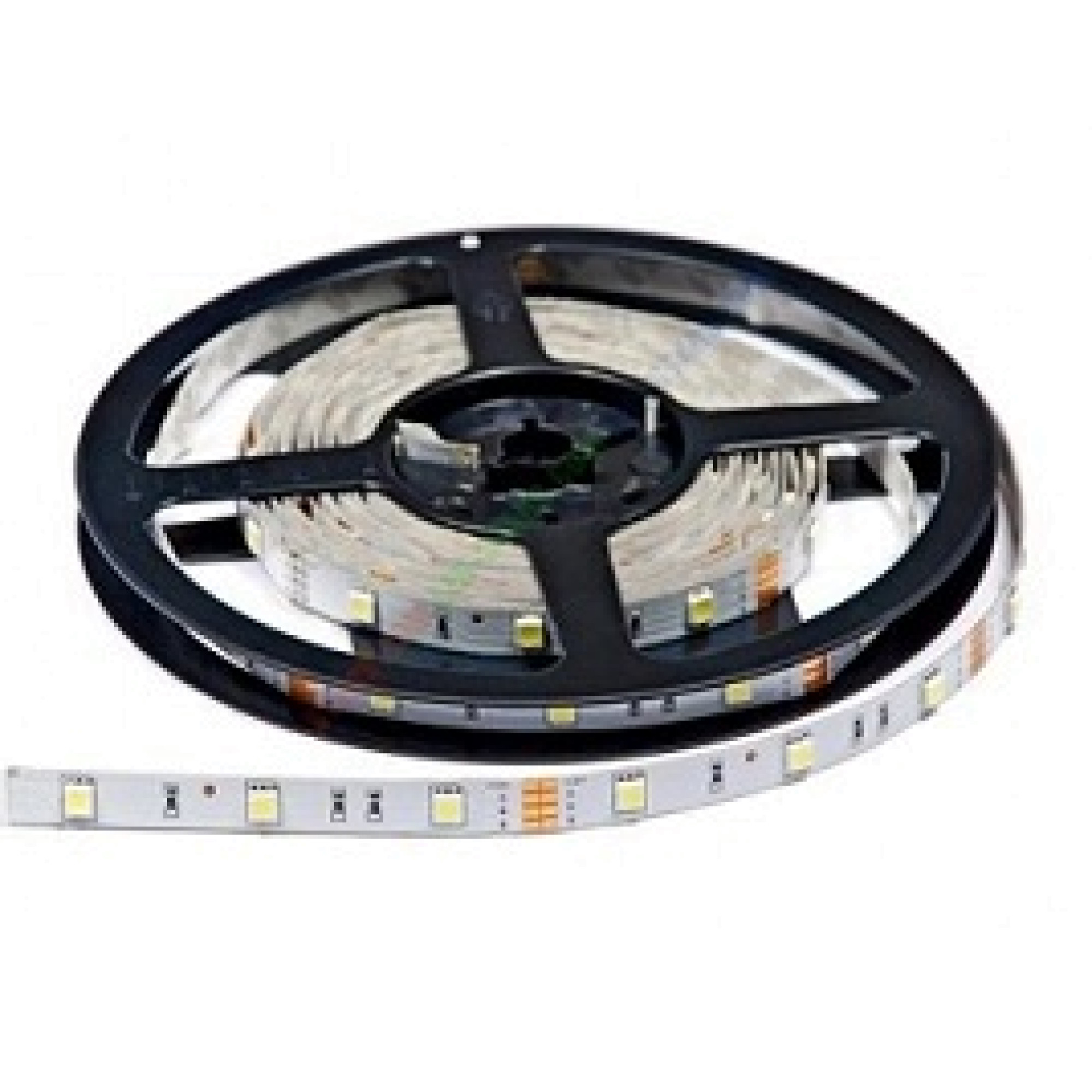 Лента светодиодная стандарт SMD5050 30LED/м 7,2Вт/м 12В IP20 Цвет:Холодный белый (1метр) SWG