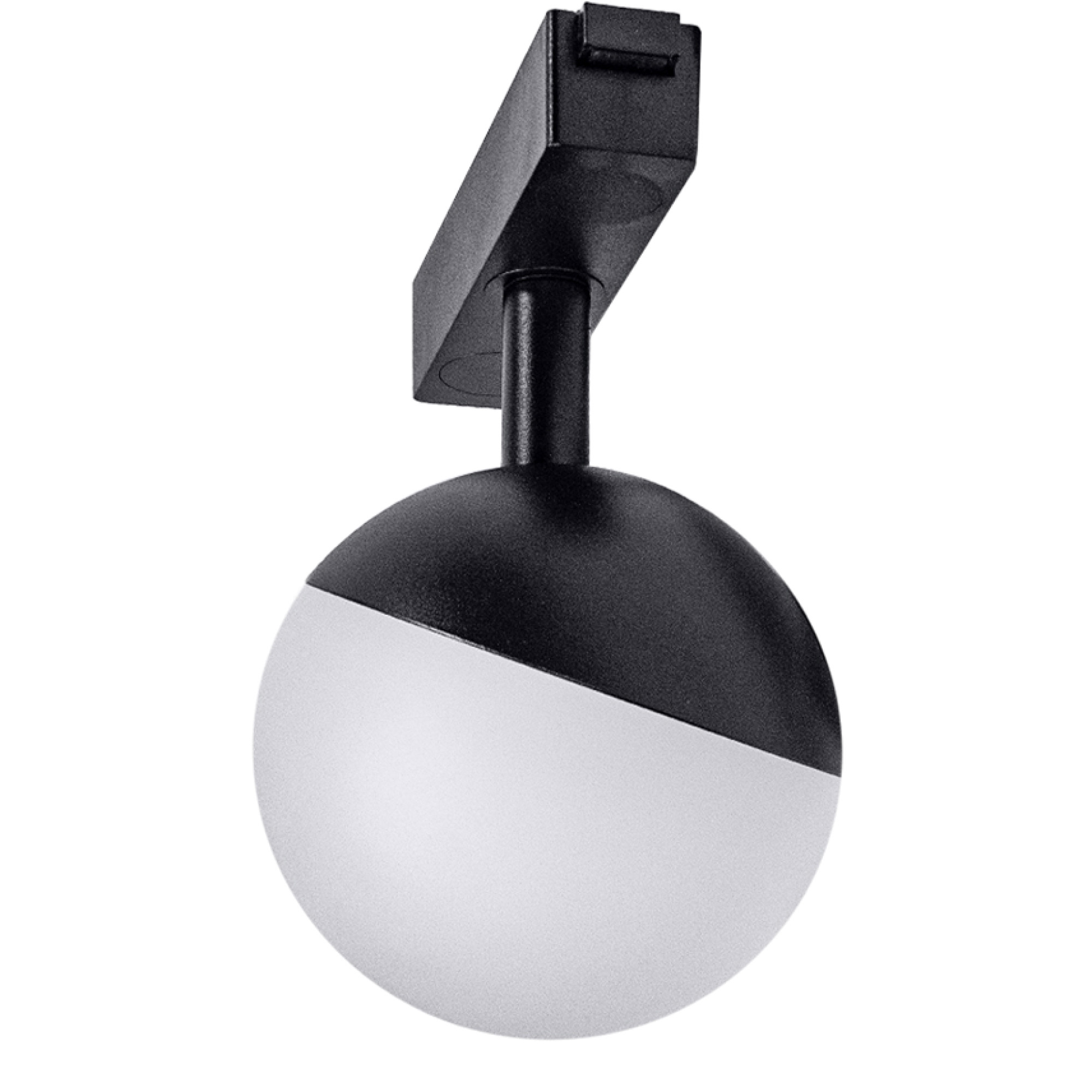 Светильник трековый однофазный магнитный Moon-3 48В 6Вт 4000К Чёрный 3года SignImpress