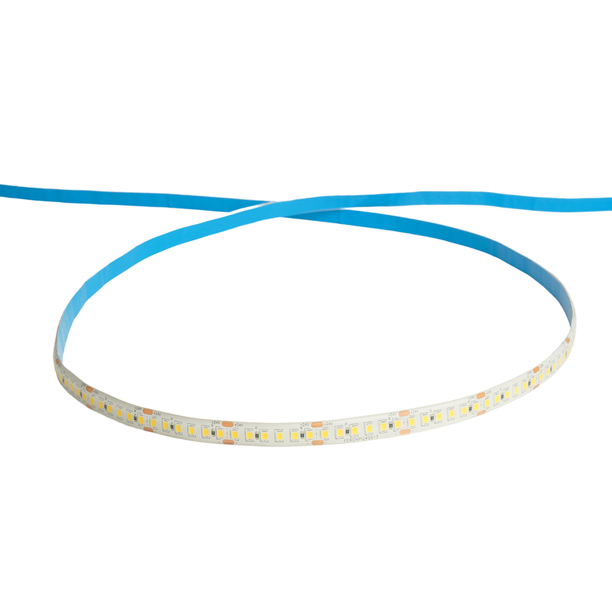 Лента светодиодная 180SMD(2835)/м 16Вт/м 24V 5000*10*2.3мм 3000К IP65, LS512 FERON