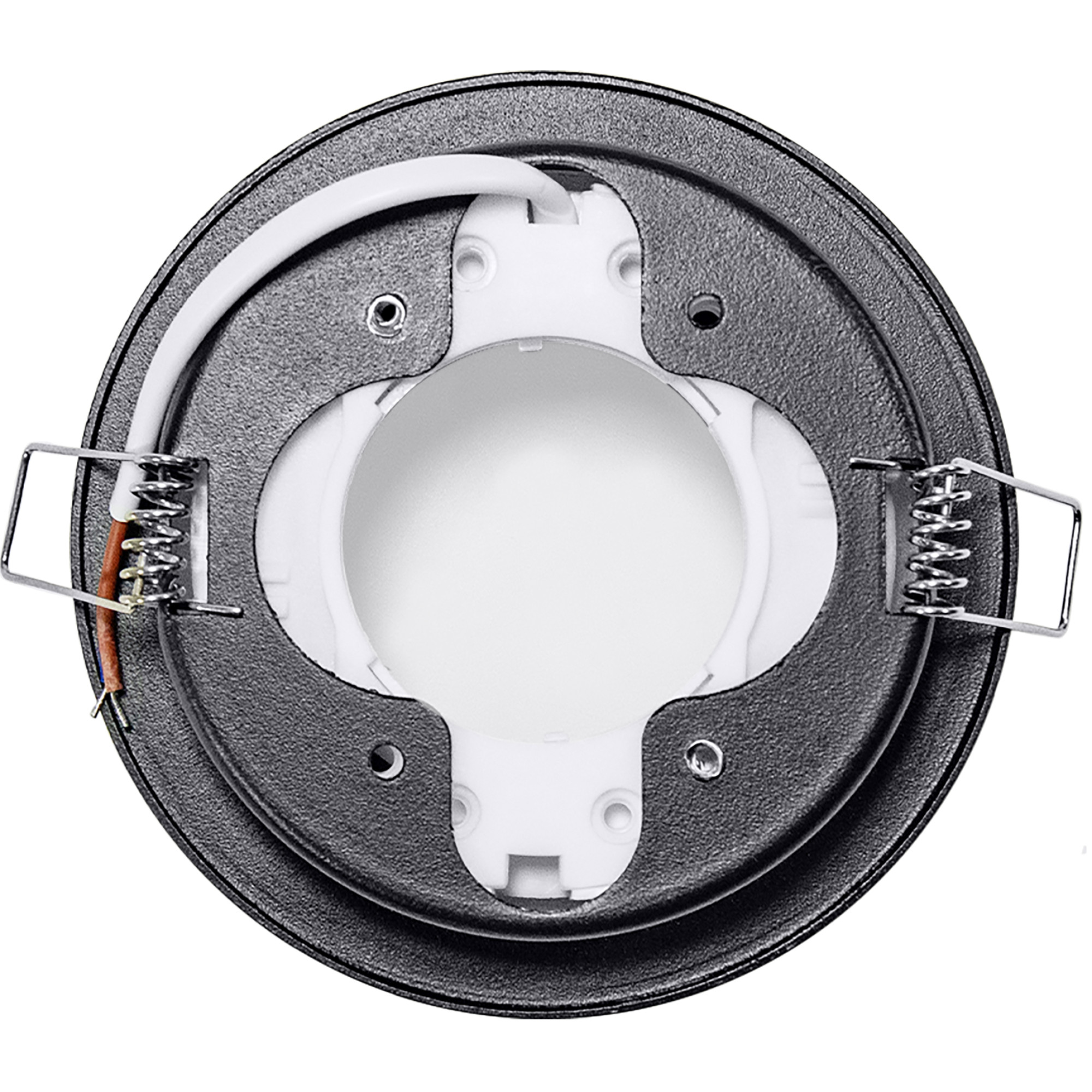 Светильник встраиваемый GX53 с акрилом круг 010202 Чёрный SignImpress