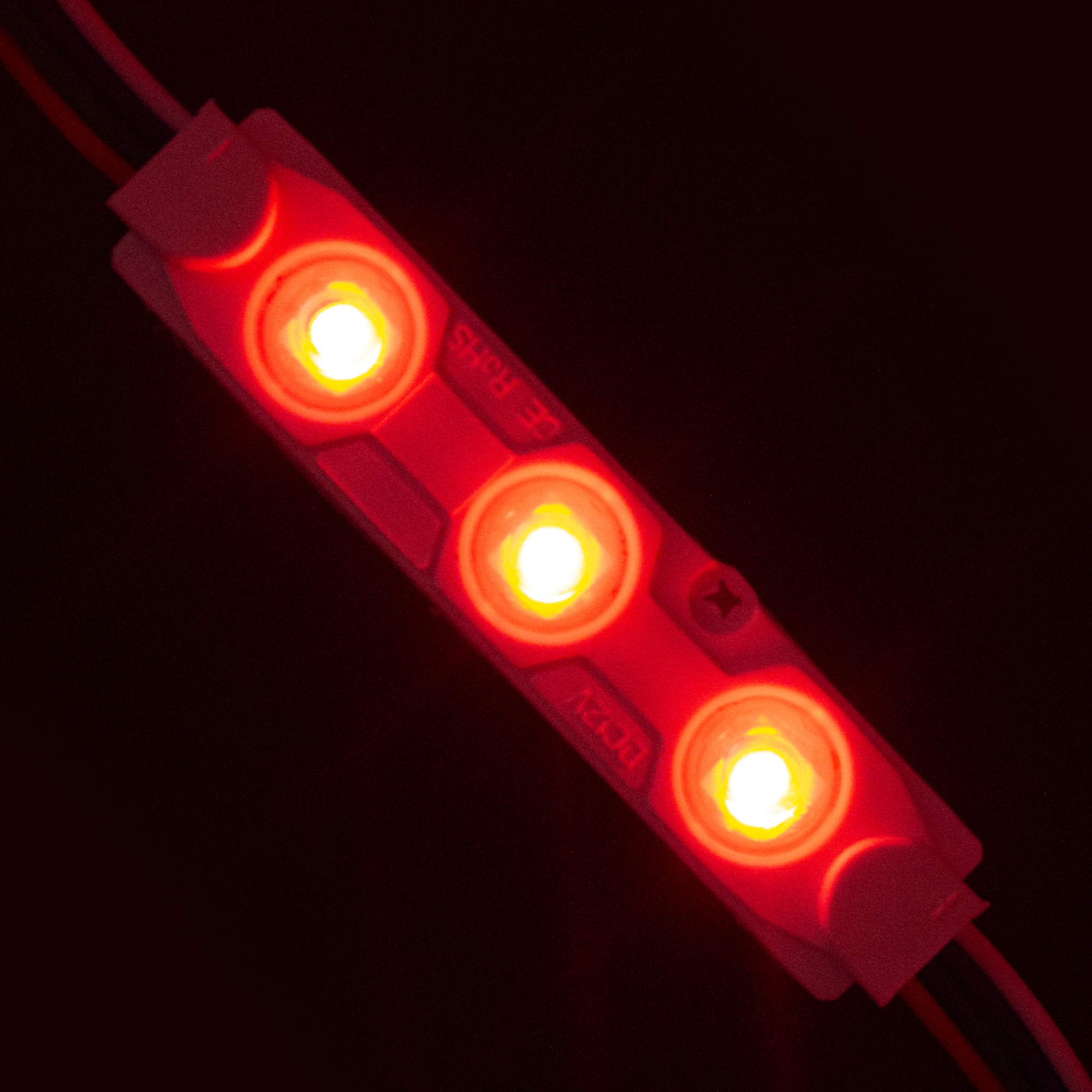 Модуль светодиодный 3 SMD 5050 0,72Вт RGB (c линзой 160) 3M - 1шт. SignImpress