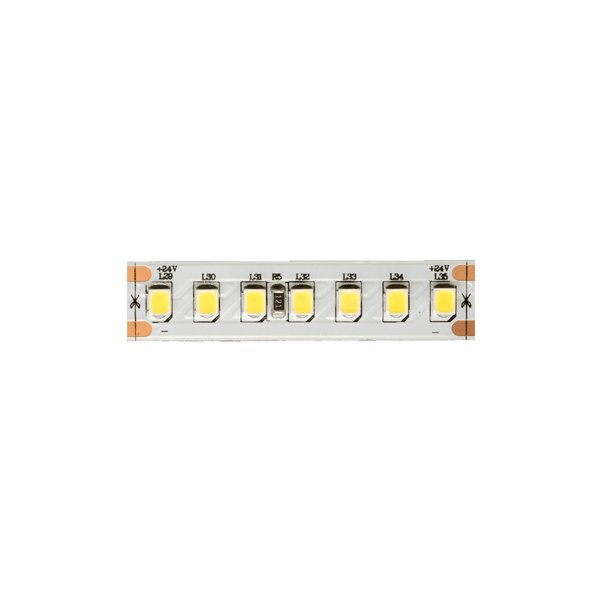 Лента светодиодная ПРО SMD2835 168LED/м 17,3Вт/м 24В IP20 Цвет:Нейтральный белый (1метр) SWG