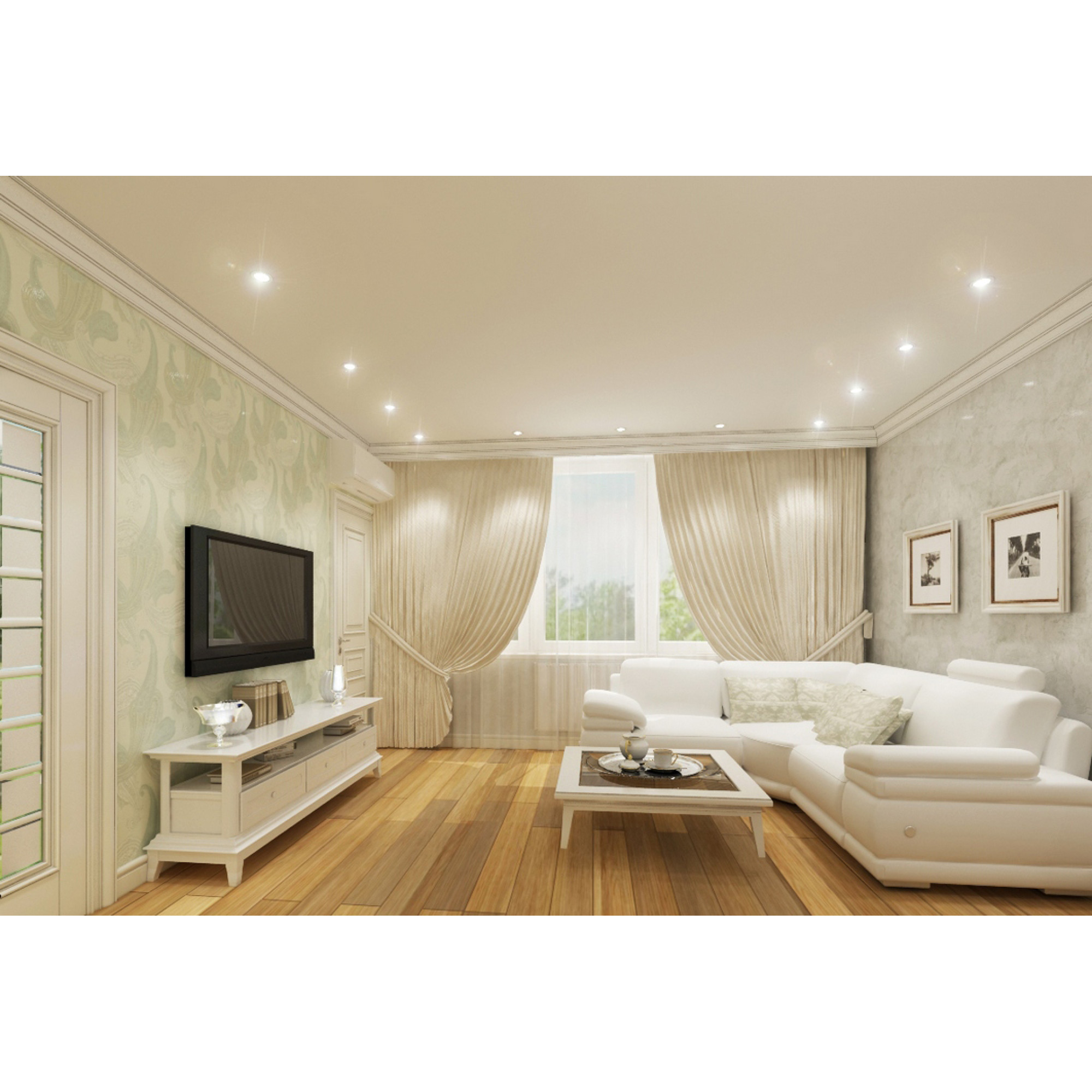 Светильник встраиваемый 1035 GX53 хром Elektrostandard (распродажа)