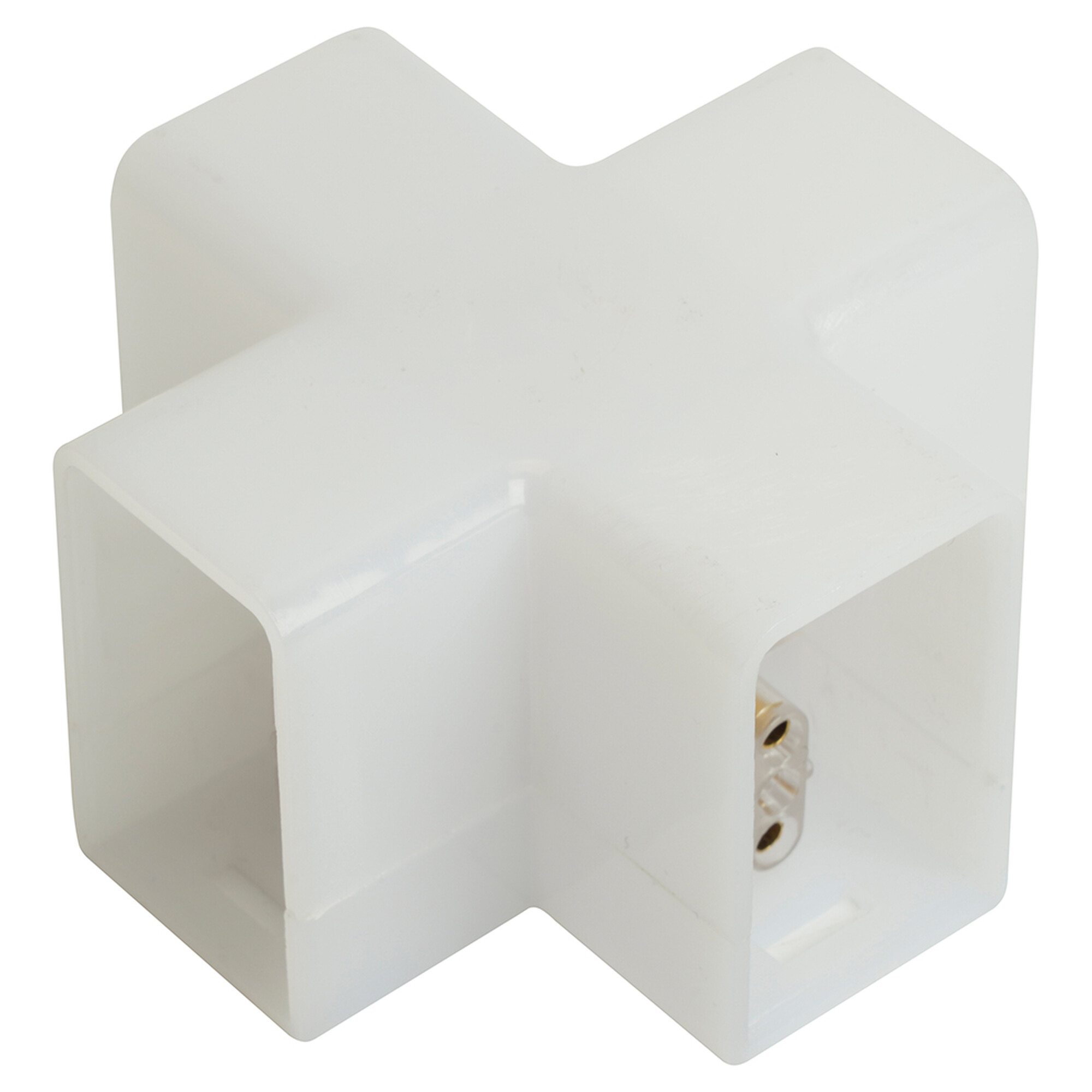 Коннектор X-образный LD5058X для соединения светодиодных светильников серии AL5058 Feron