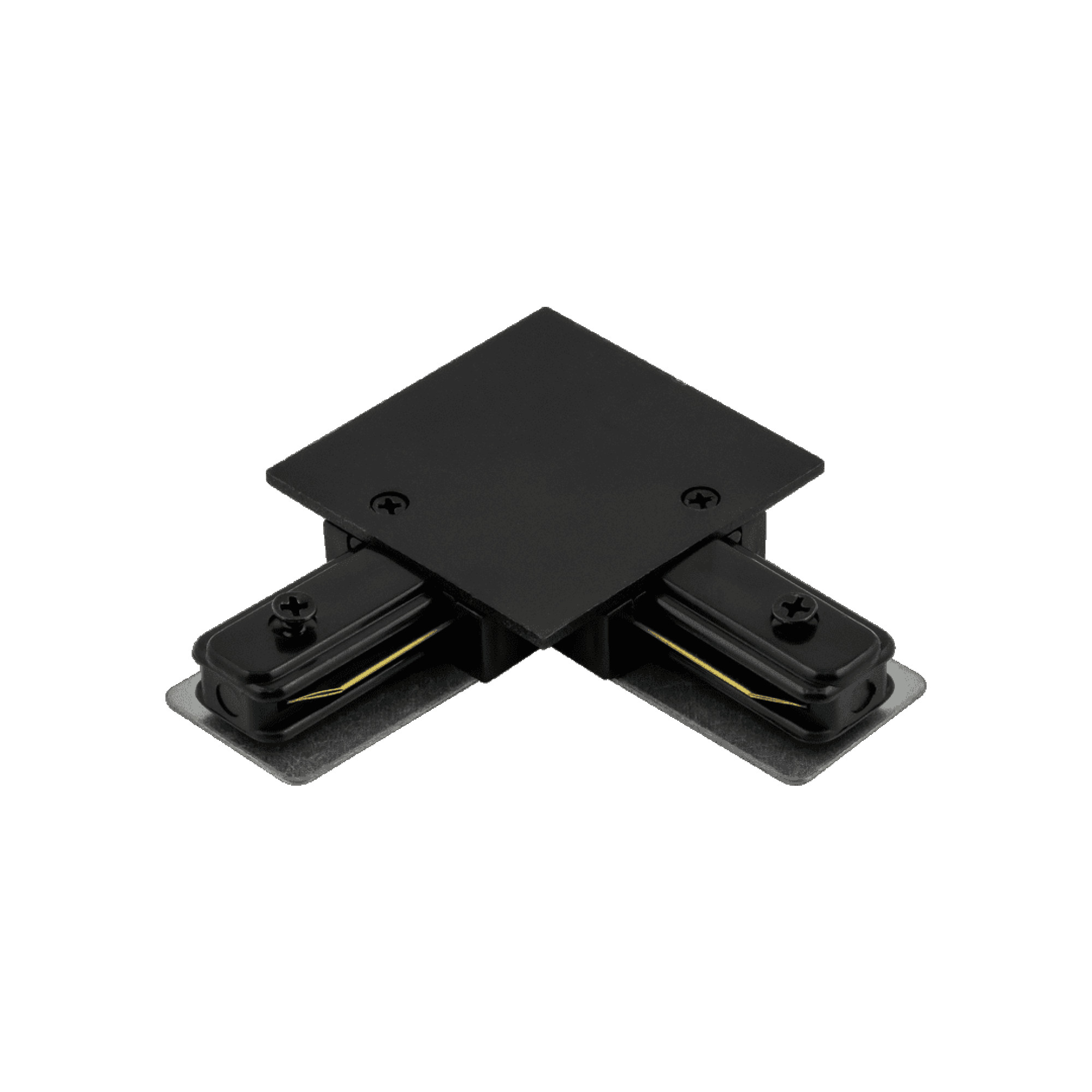 Коннектор L для однофазных встраиваемых трековыx систем, Черный SWG