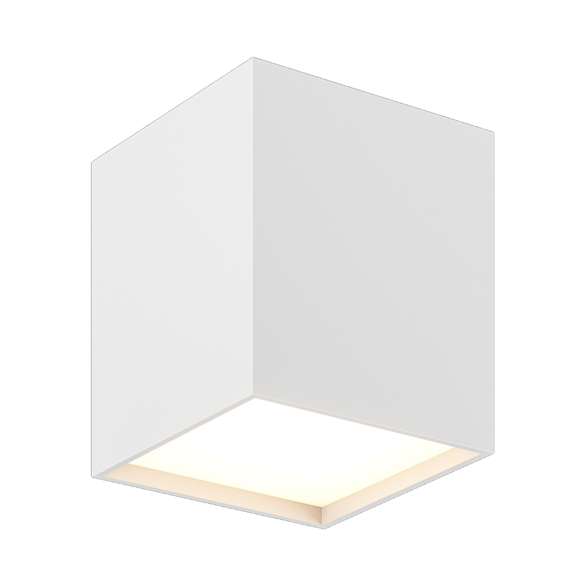 Светильник накладной квадрат GW белый 10Вт IP20 Теплый белый (3000К) SWG