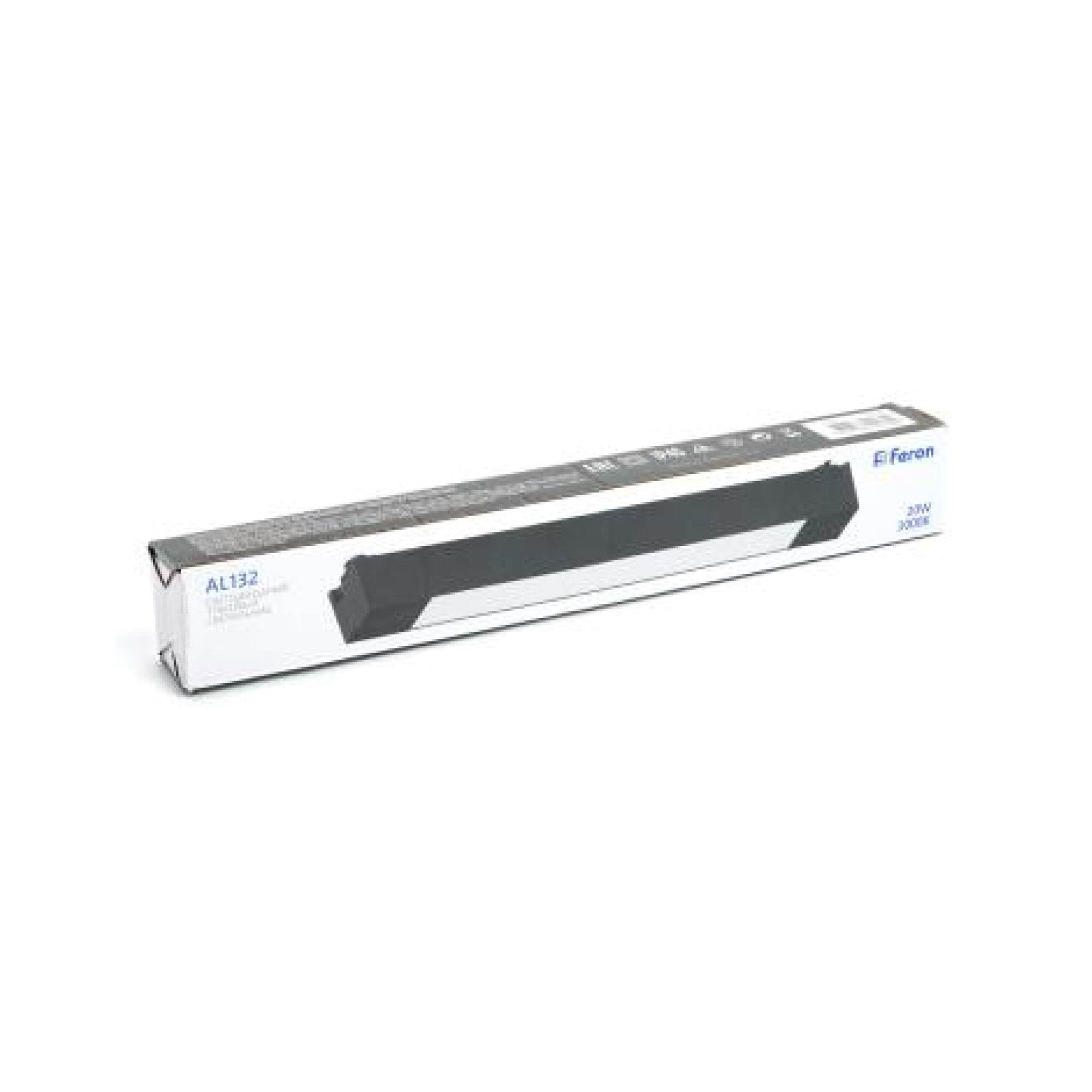 Светодиодный светильник AL132 трековый однофазный на шинопровод 20W 2700K 120 градусов черный Feron