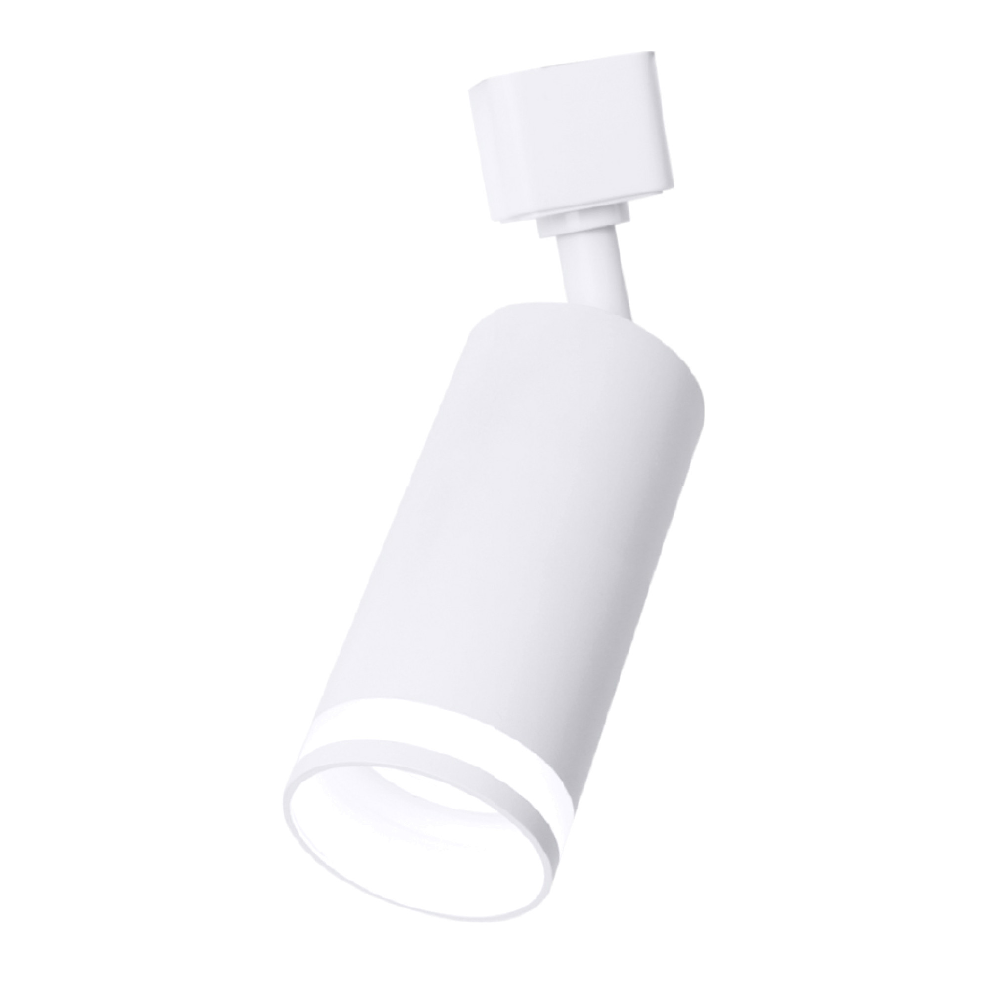 Светильник трековый однофазный под лампу GU10 с акрилом SI-STR1-GU10-1W Белый SignImpress