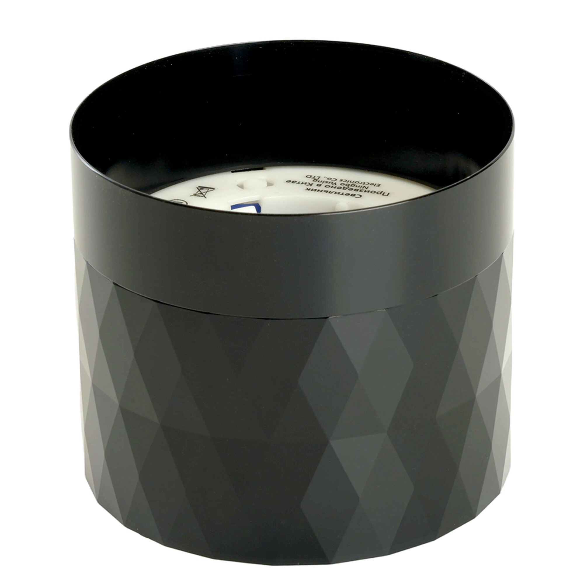 Светильник потолочный HL388 Barrel PRISM GX53 12W 230V, чёрный Feron