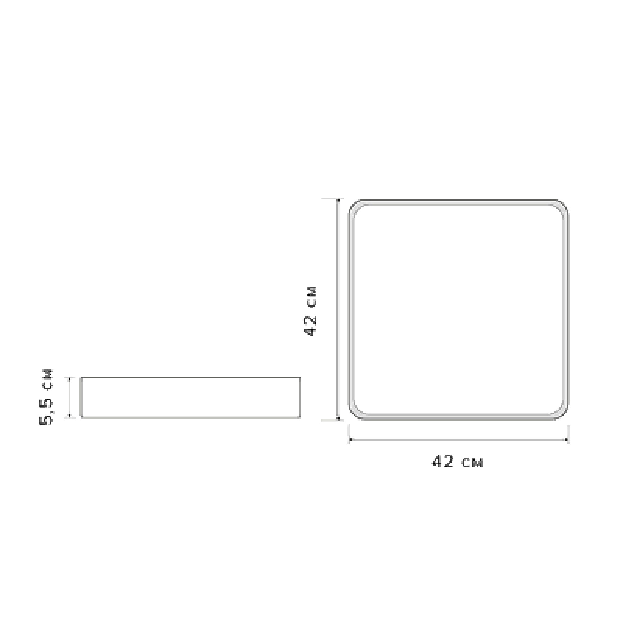 Светильник светодиодный потолочный PPB Scandic-S 54w 4000K GR IP20 Jazzway