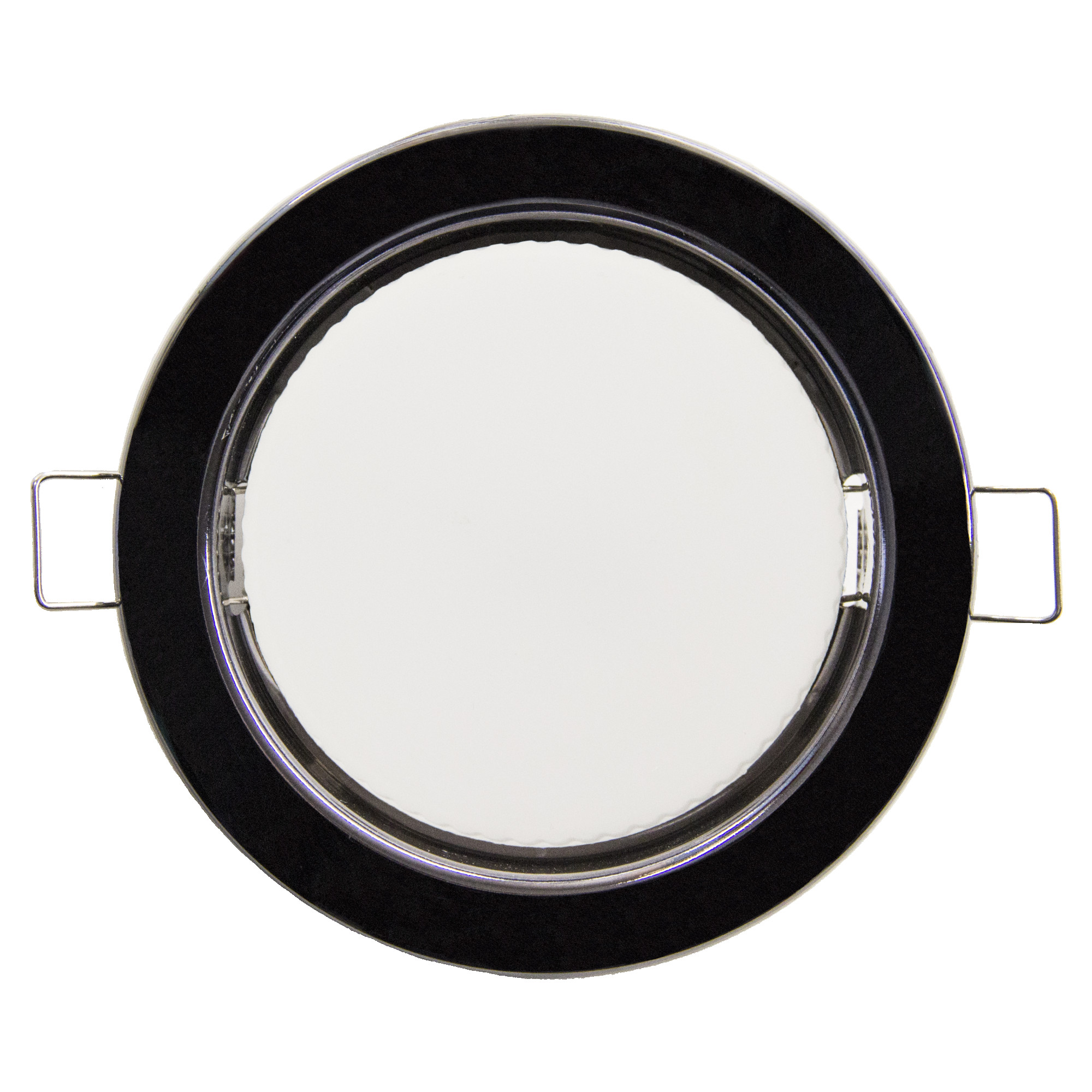 Светильник встраиваемый GX53 U чёрный хром (85шт в коробке) - 1 штука