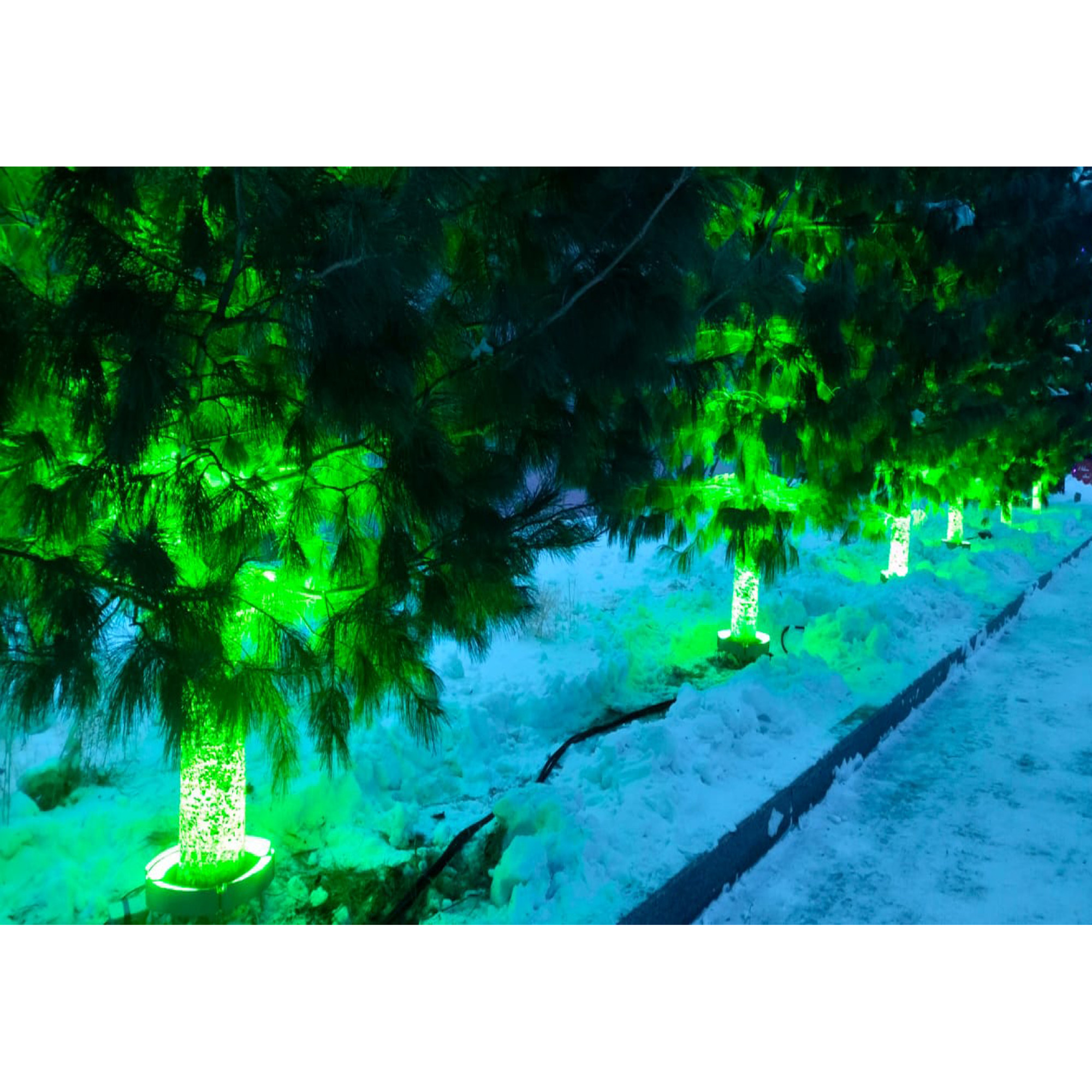 Прожектор архитектурный FCT 220В 18Вт Зелёный 30° SignImpress