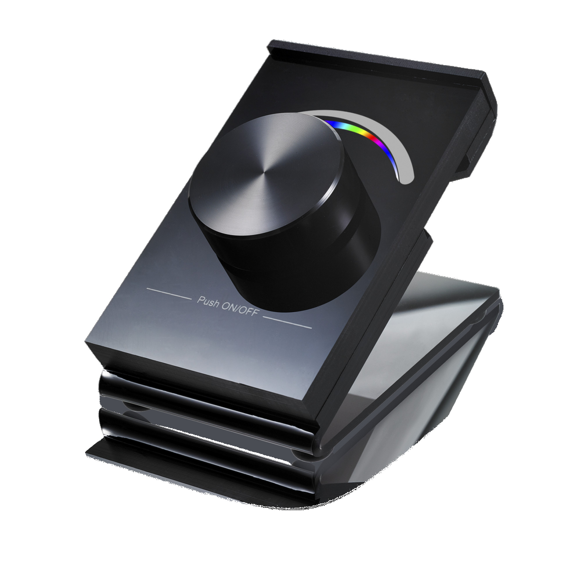 Пульт радио DESK-RGB с валкодером на 1 зону для RGB ленты SWG