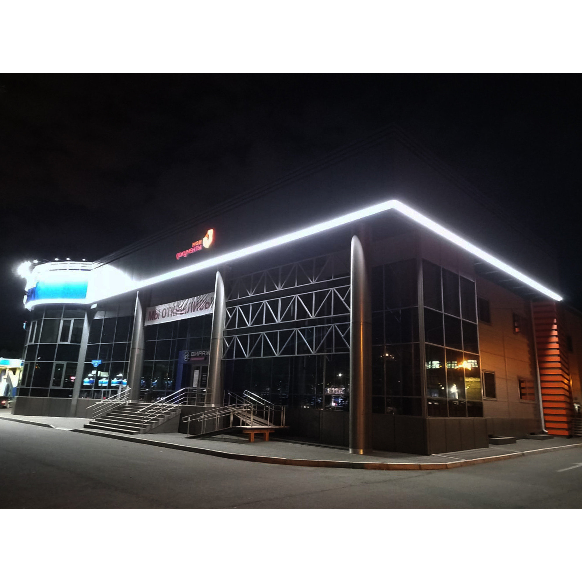 Светильник линейный архитектурный NH10 24В 10Вт 6500K SMD2835 48Д IP65 1м Signimpress