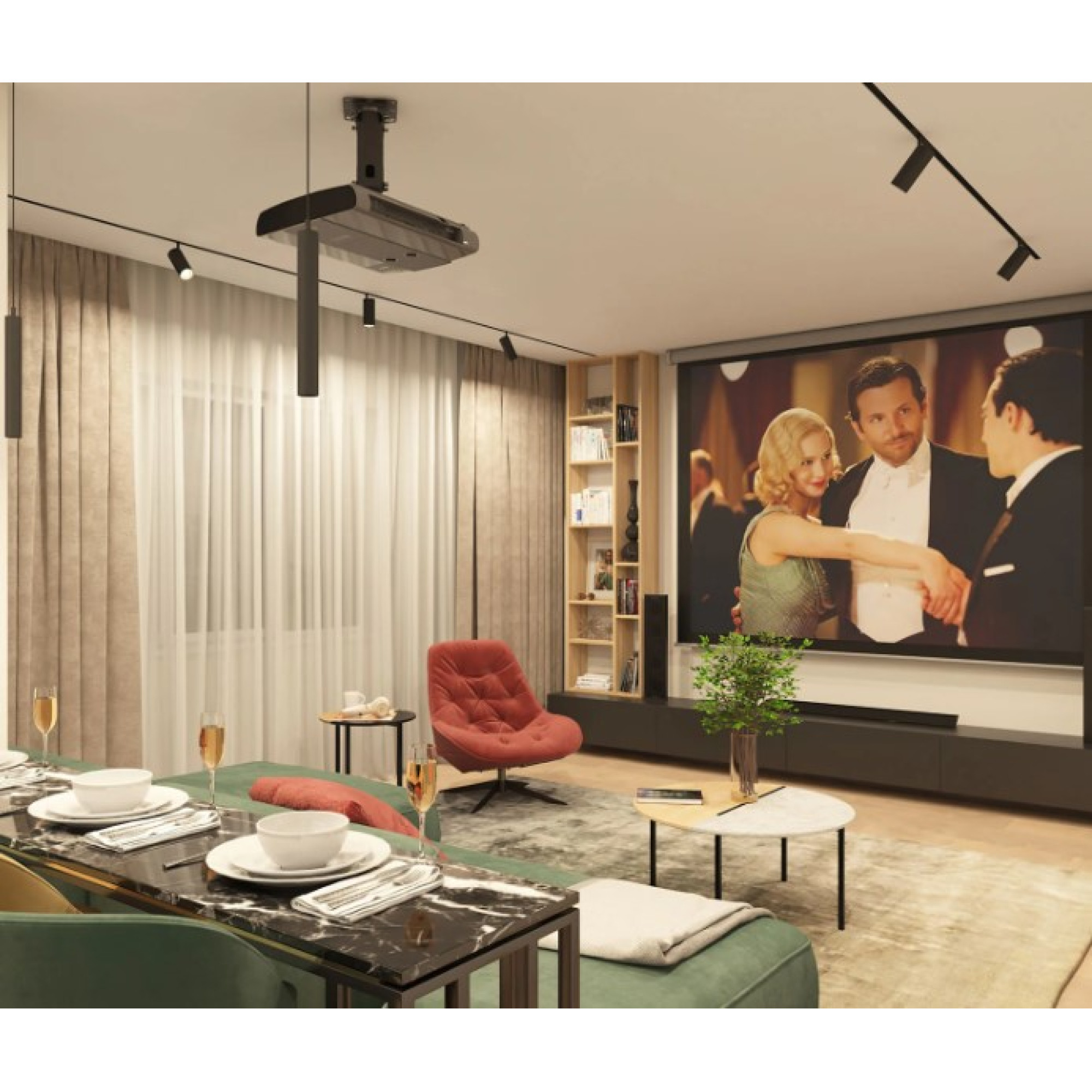 Трековый светильник DK8020-BK Denkirs