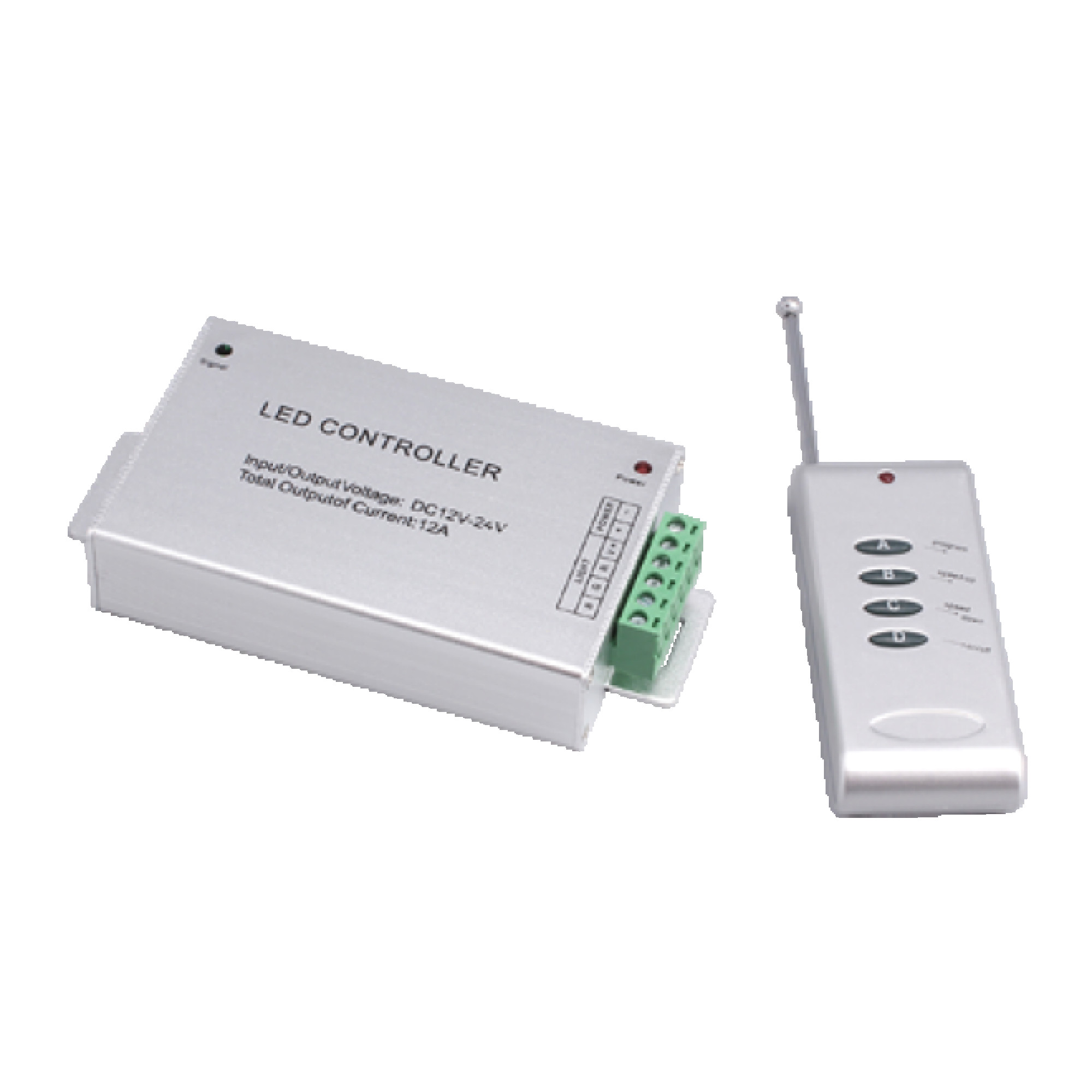 Контроллер RGB ZC-2000RC 12V 3x4A=144w(RF) Jazzway