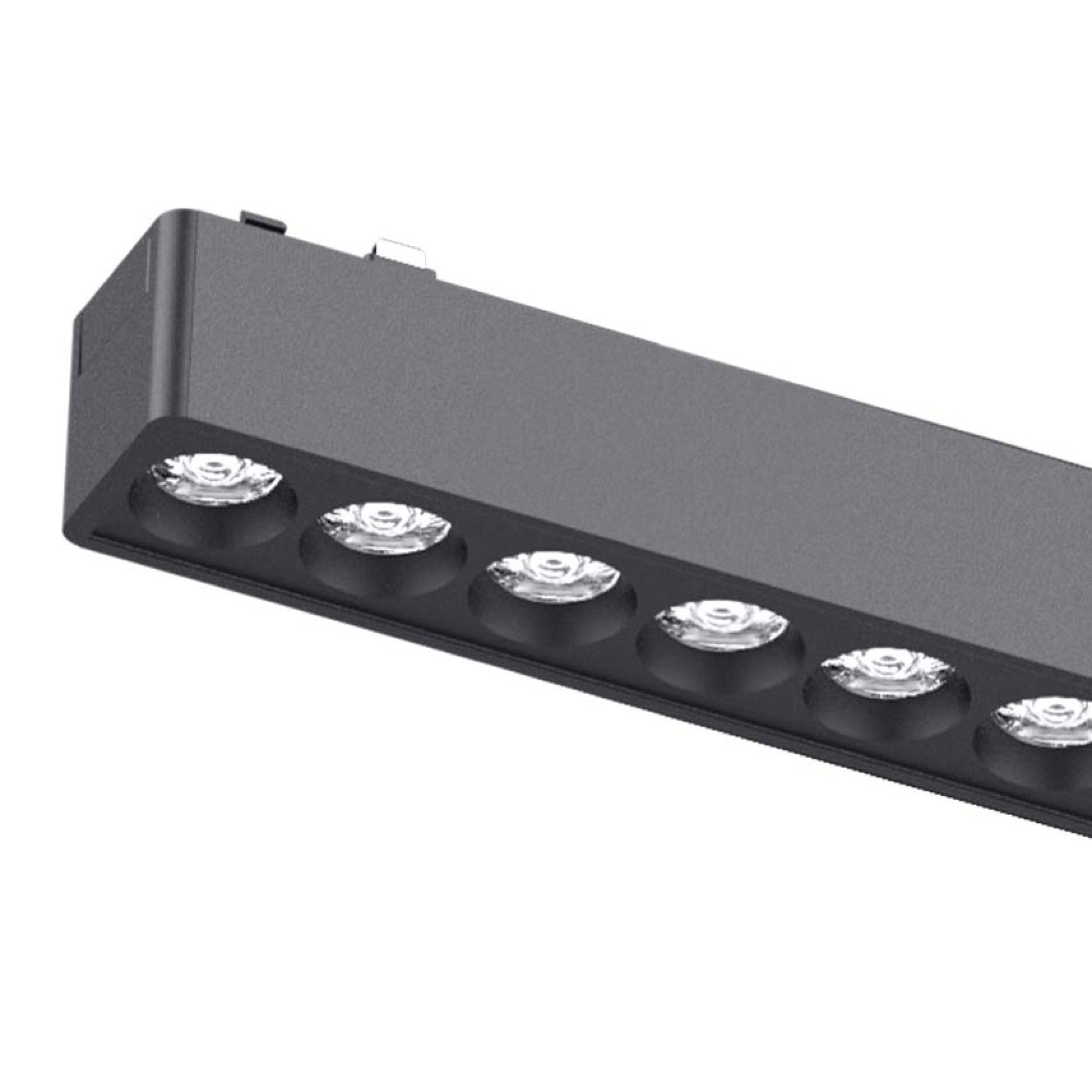 Светильник трековый однофазный магнитный линейный Ultra-1 48В 15Вт 4000К Чёрный 3года SignImpress