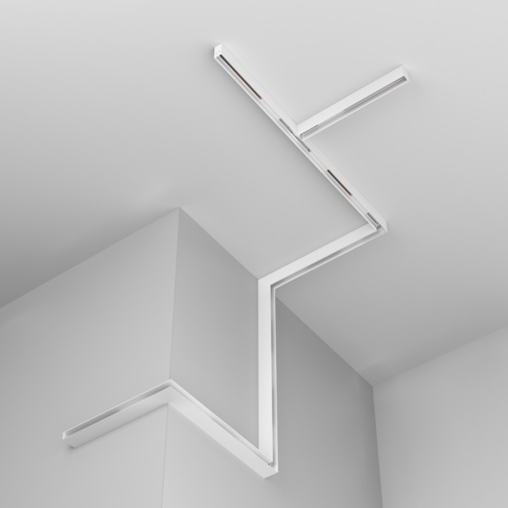 Шинопровод 2м Exility накладной/подвесной белый Maytoni