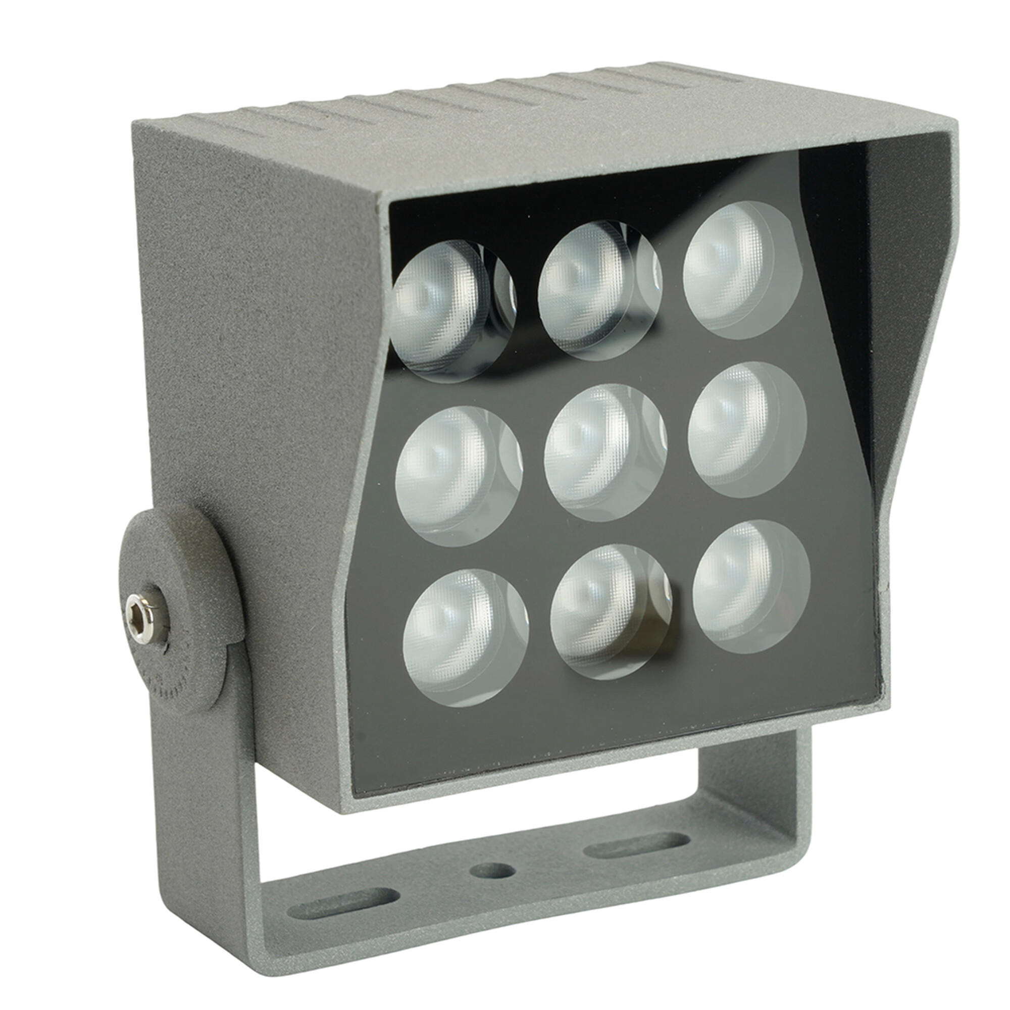 Светодиодный прожектор 90*90*150mm, IP66 9W AC220-240V, 6400К, LL-896, квадрат Feron