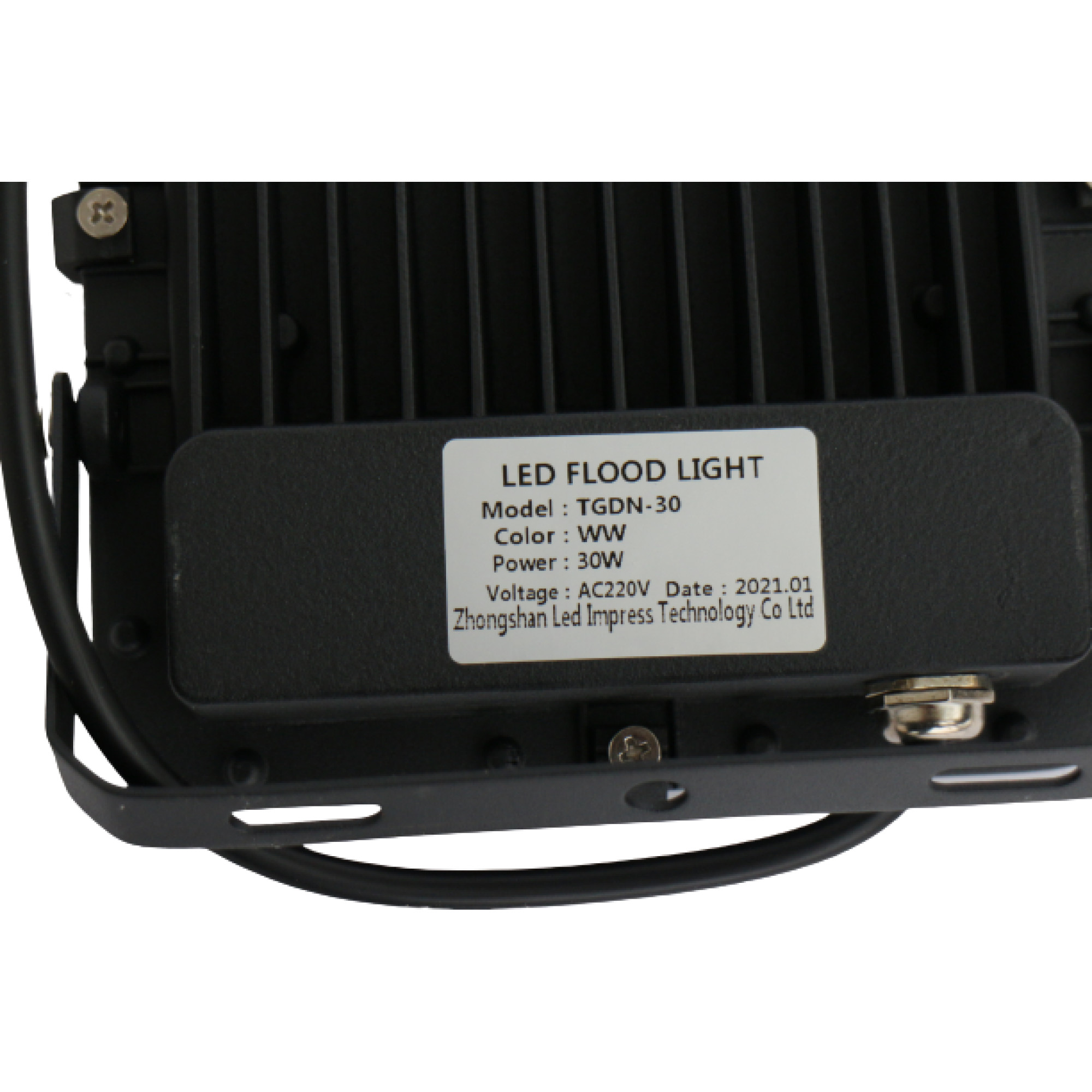 Прожектор светодиодный заливного света TGDN 220В 30Вт Жёлтый 120° SignImpress