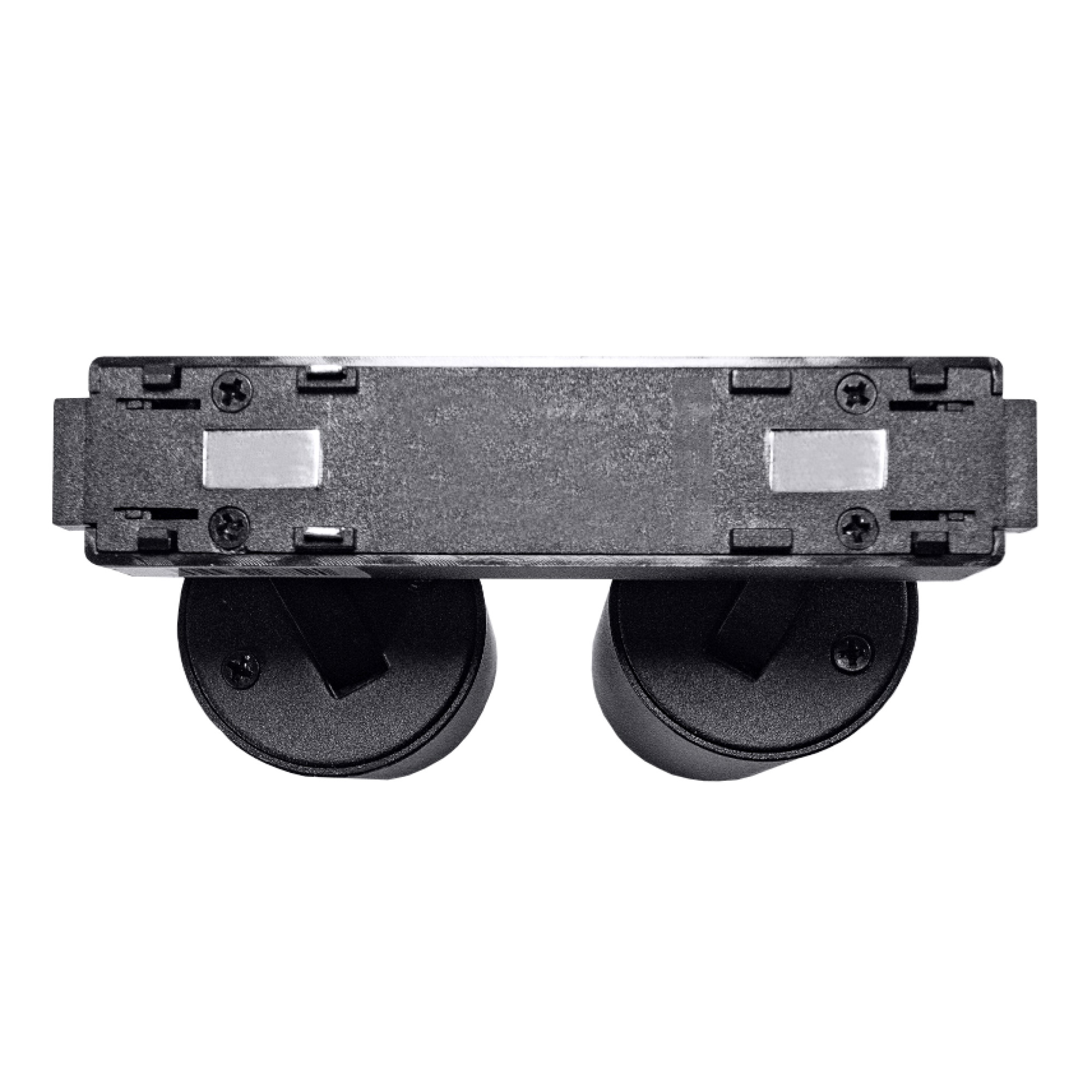 Светильник трековый 1фаза магнитный Inclin-1 двойной Bridgelux 48В 18Вт 4000К Чёрный 3г SignImpress