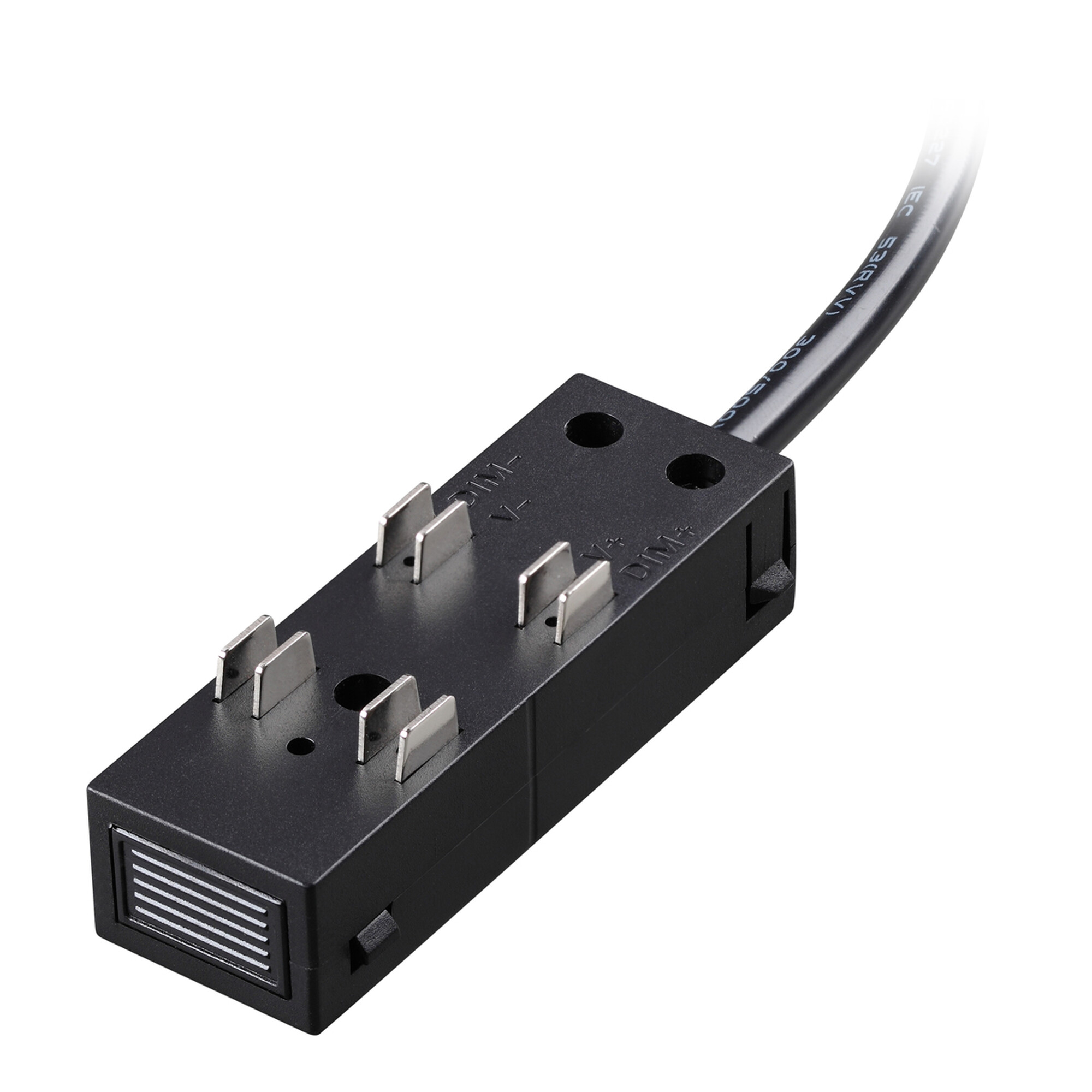 135311 PORT NT25 206 черный Токопровод (подвод питания) IP20 90-240V VECTOR Novotech