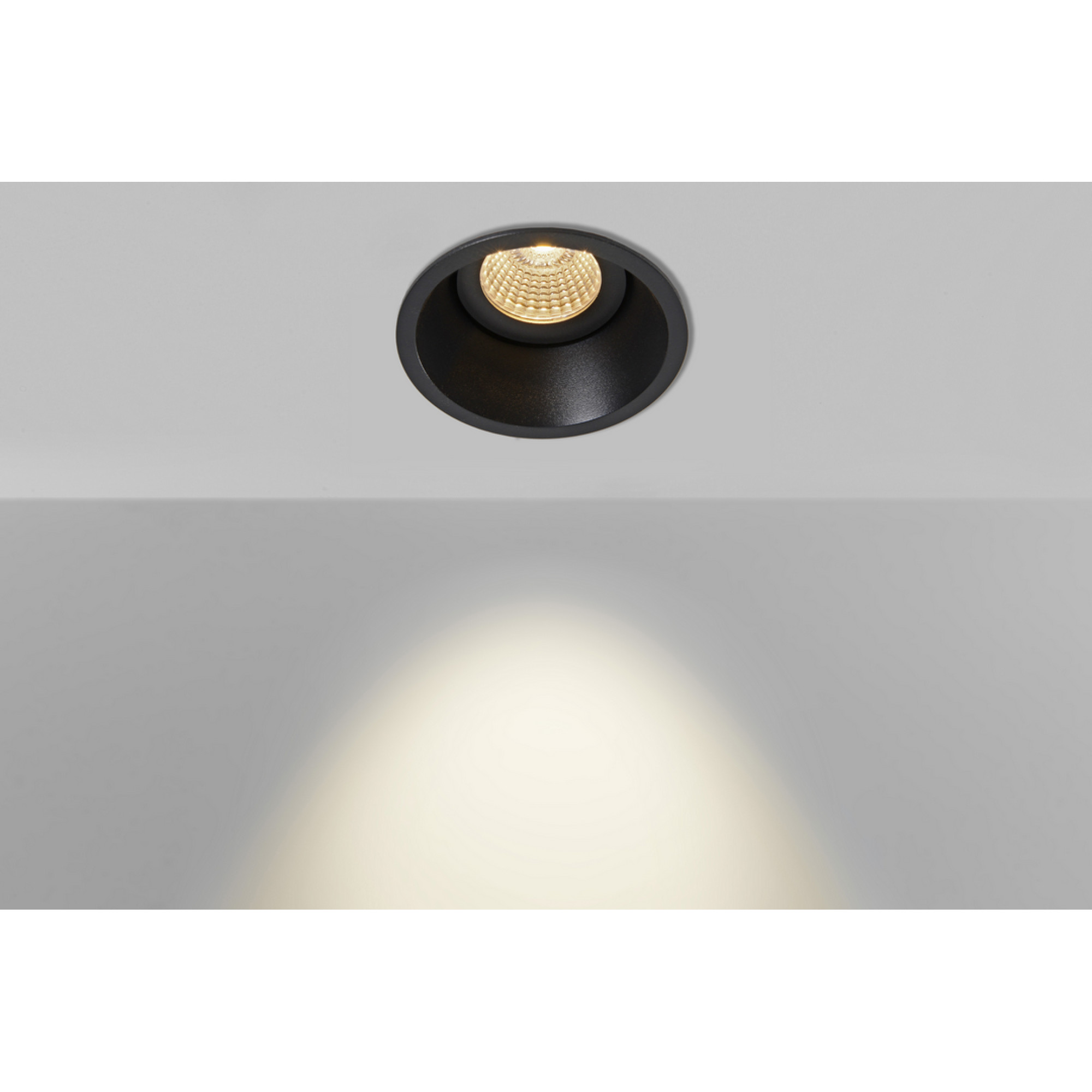 Корпус светильника встраиваемый наклонный COMBO-41-BL, черный, IP20 SWG