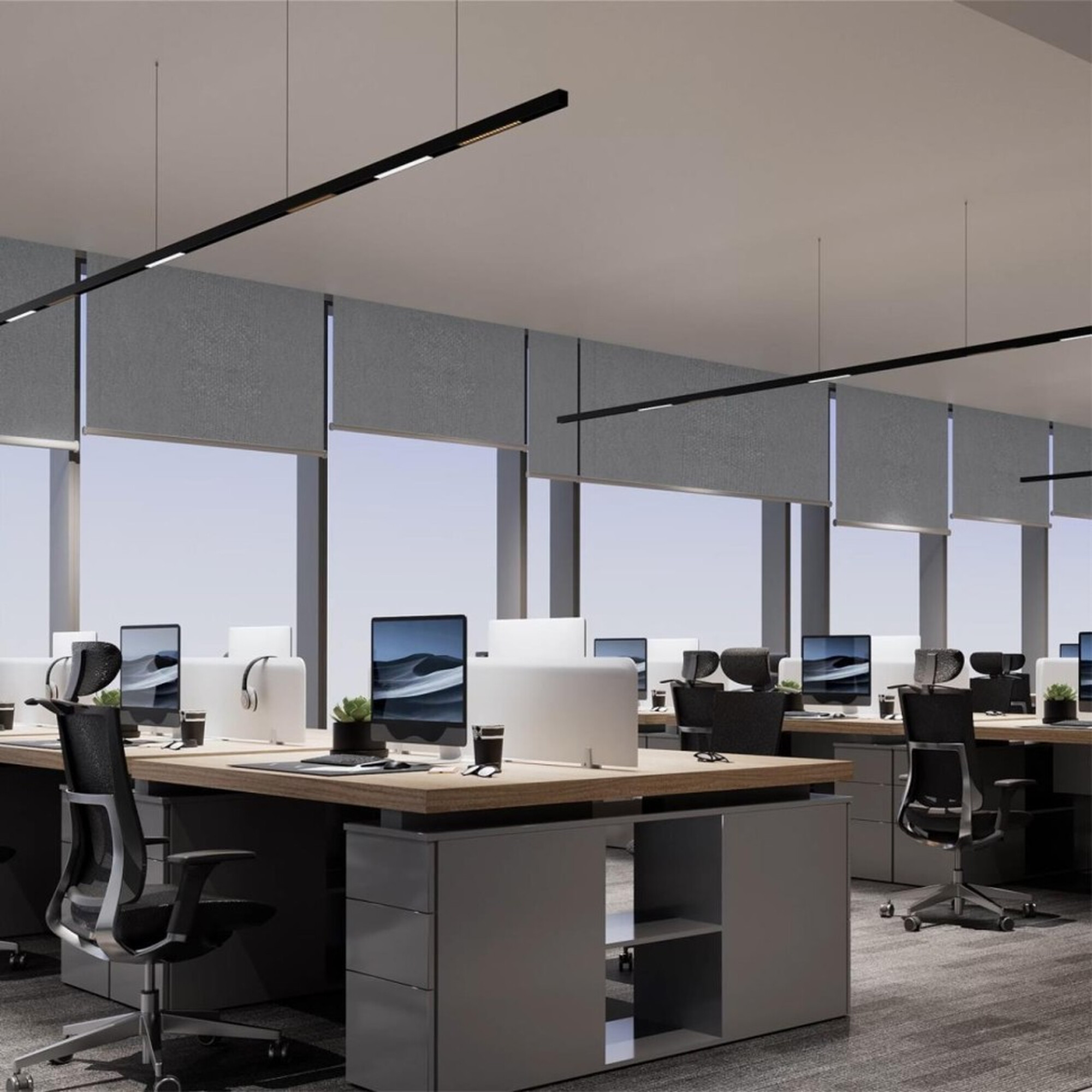 359932 PORT NT25 208 черный Трековый светильник с переключ. цв. темпер. IP20 LED 3000К4000К6000К 24W 90-240V VECTOR Novotech