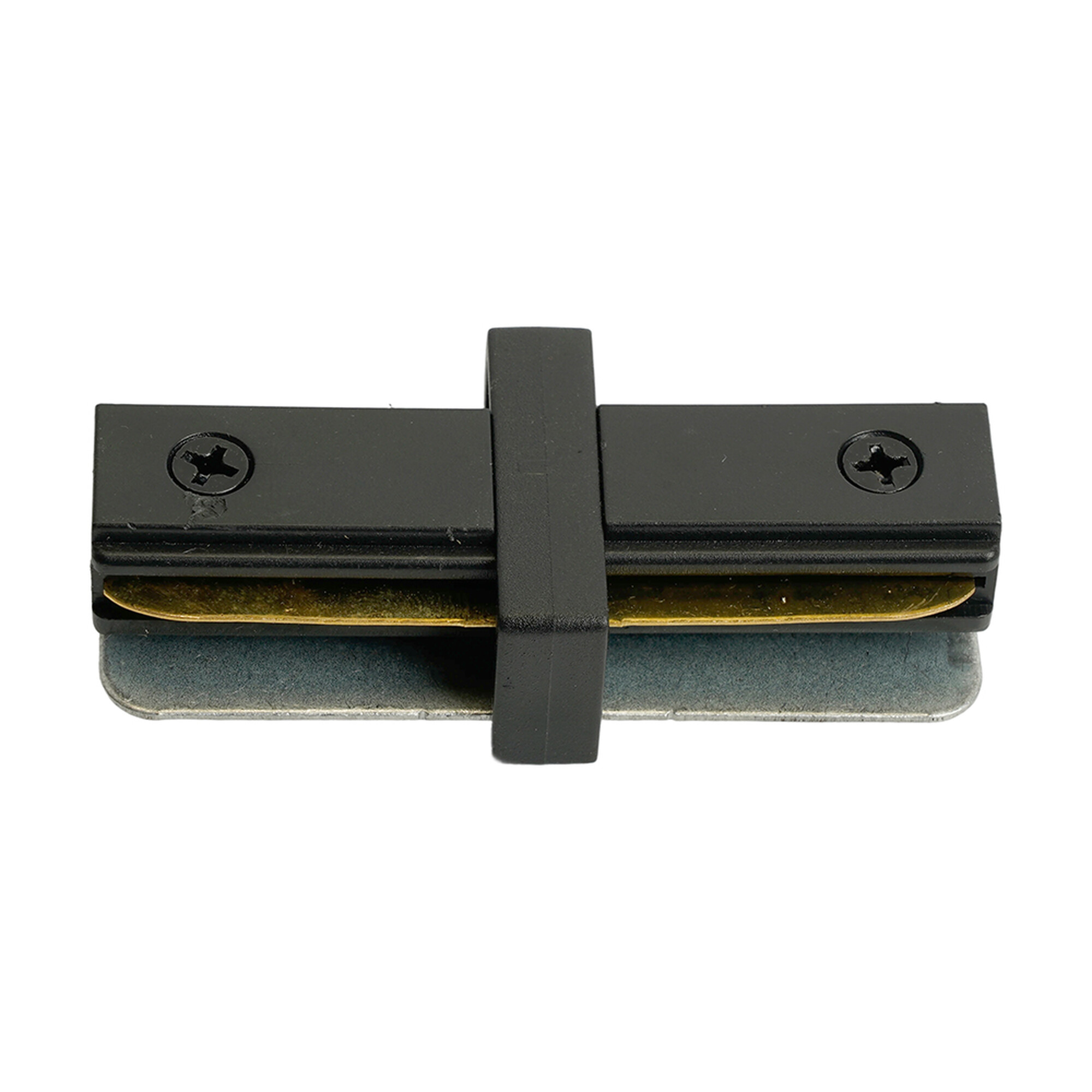 Коннектор прямой для шинопровода, чёрный, LD1020 для CAB1007 Feron