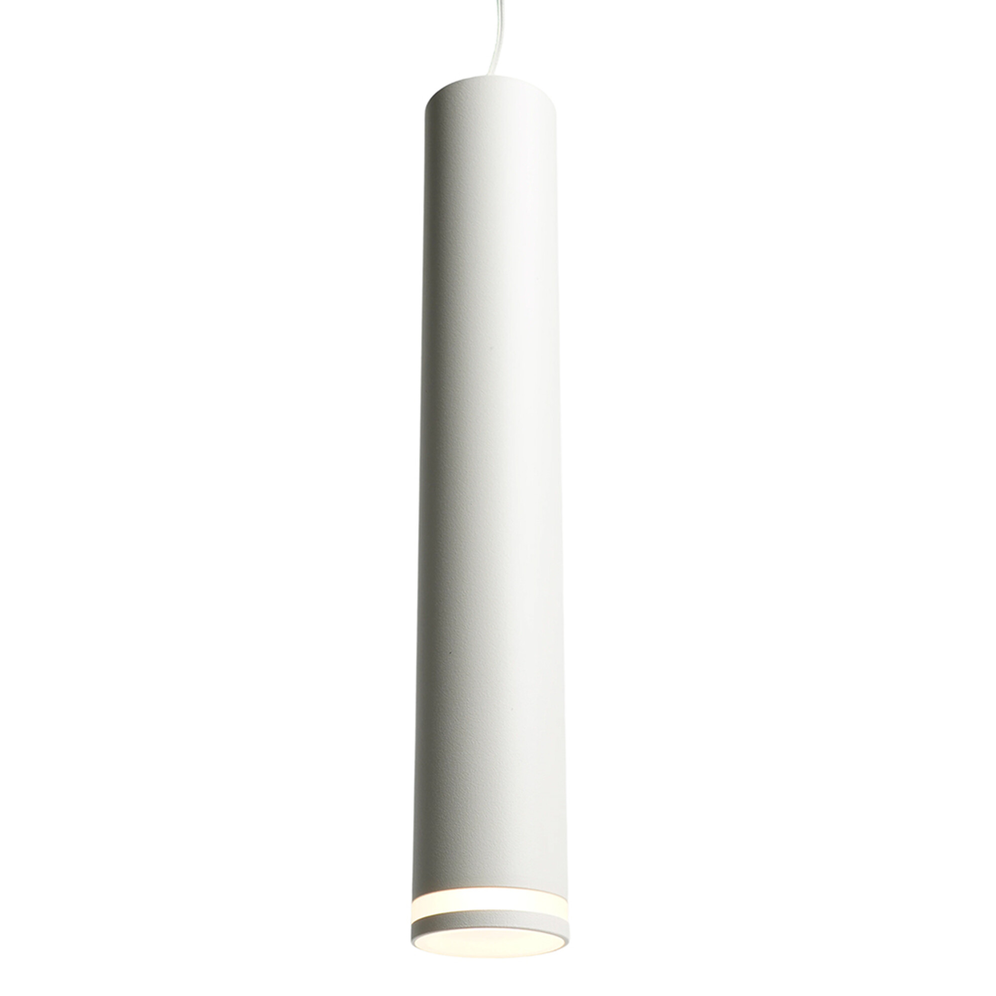 Светильник потолочный на подвесе MR11 35W, 230V, белый, D40*H250 ML1008 Feron