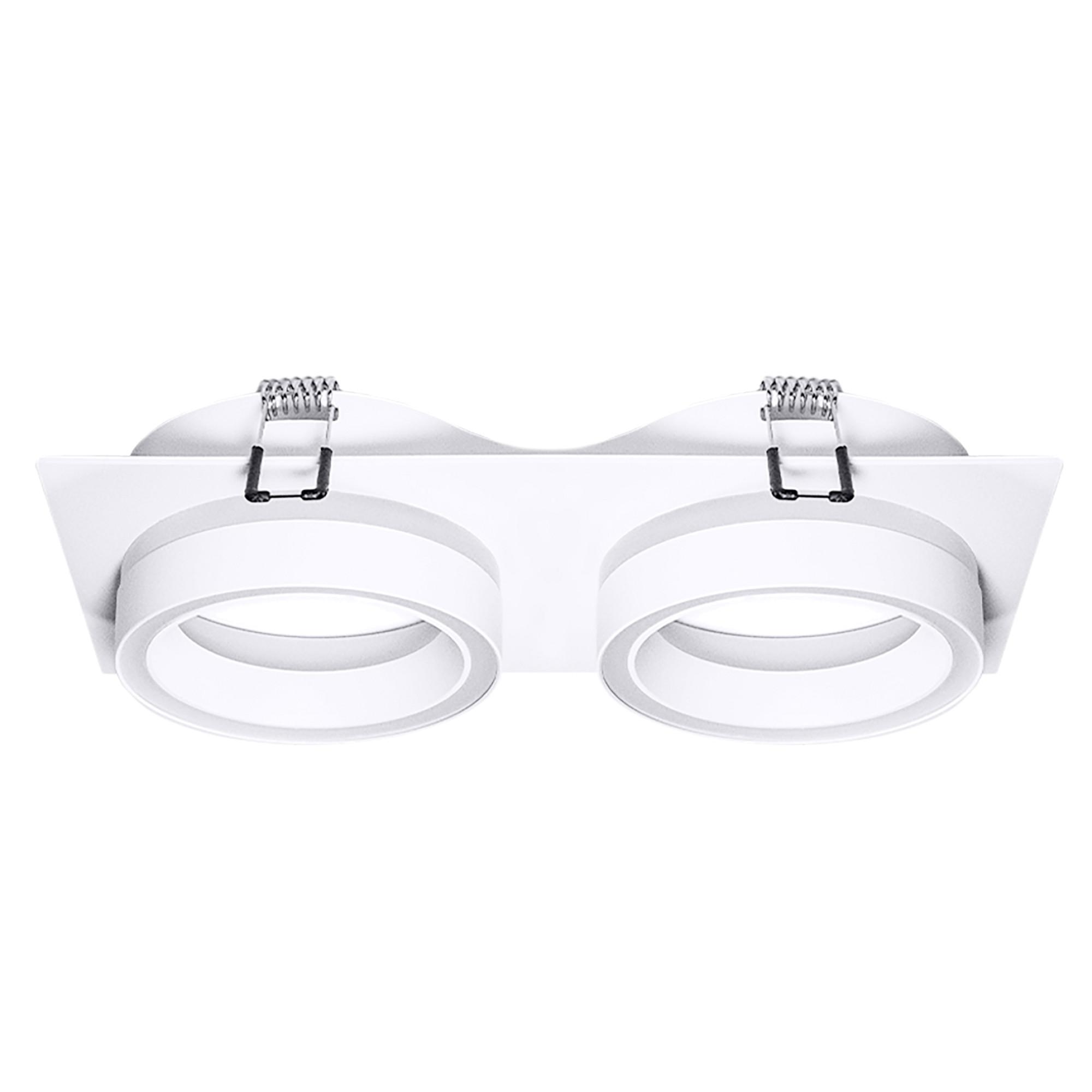 Светильник встраиваемый GX53 с акрилом прямоугольник 010217 Белый SignImpress