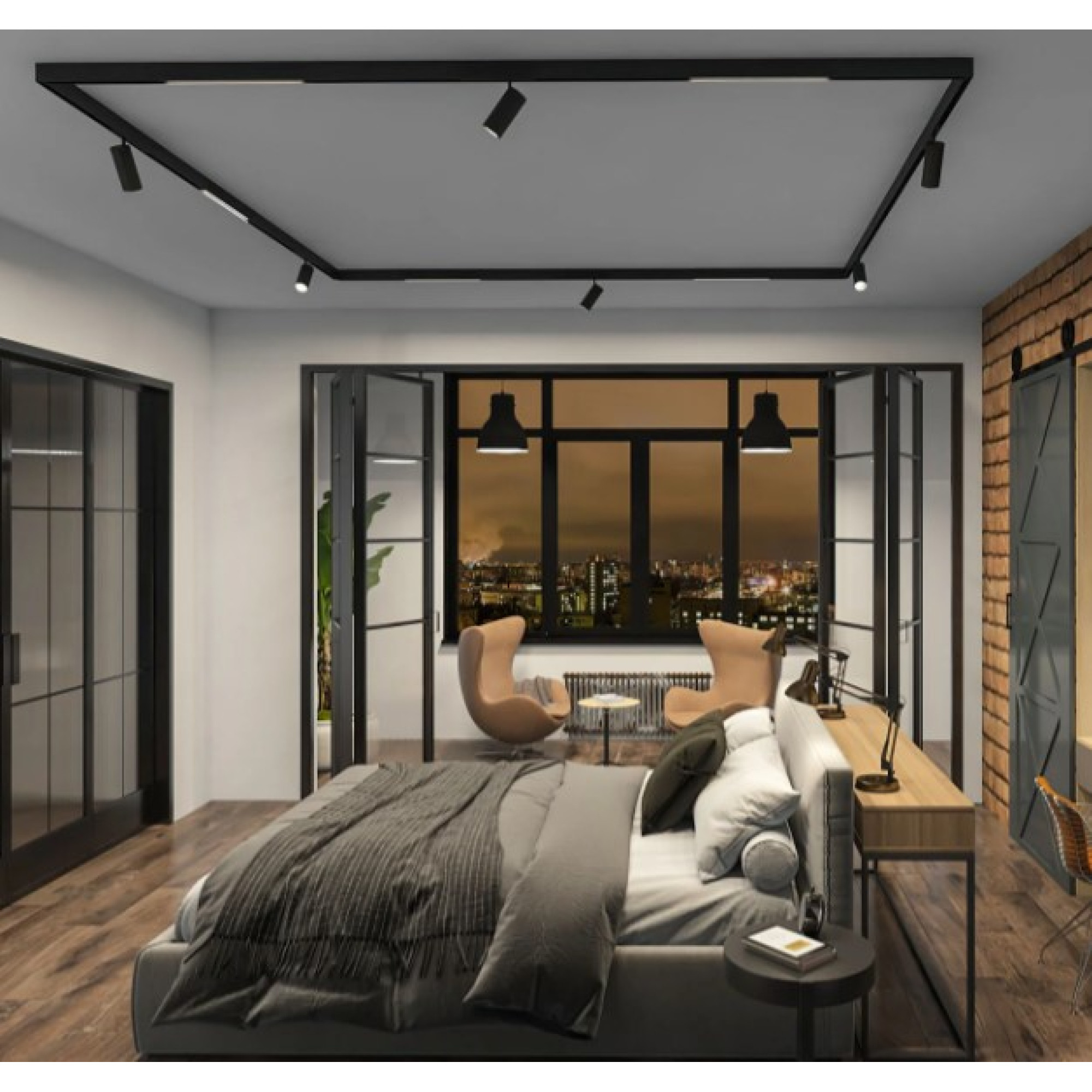 Трековый светильник DK8020-BK Denkirs