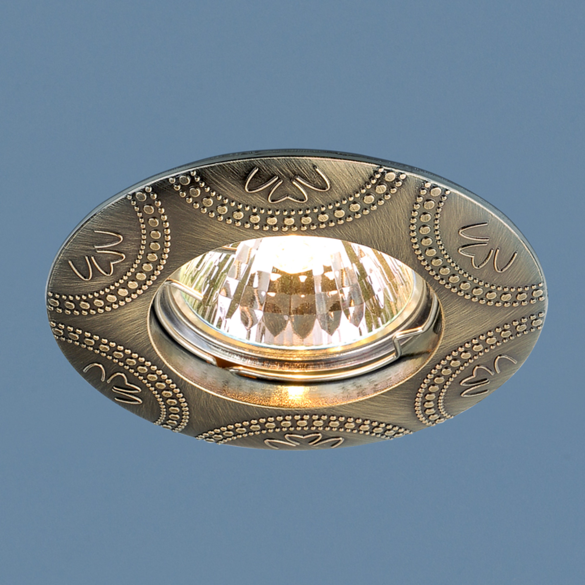 Светильник встраиваемый 602 MR16 бронза Elektrostandard (распродажа)