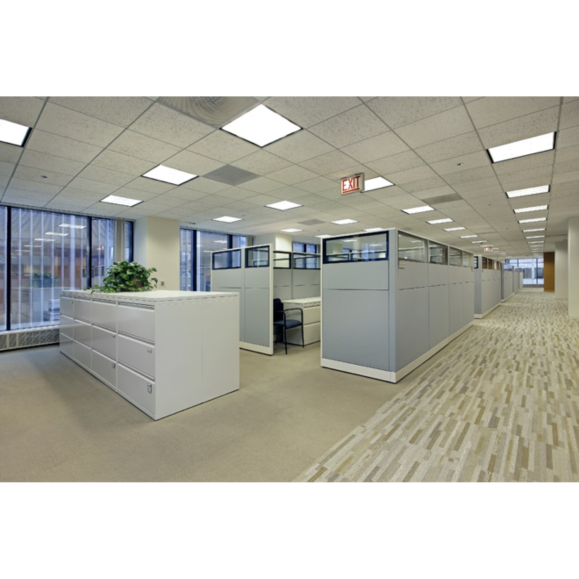 Светильник светодиодный PPL 595/U Opal 36w 6500K IP40 (100mA 19мм) (уп.4*1шт.) Jazzway