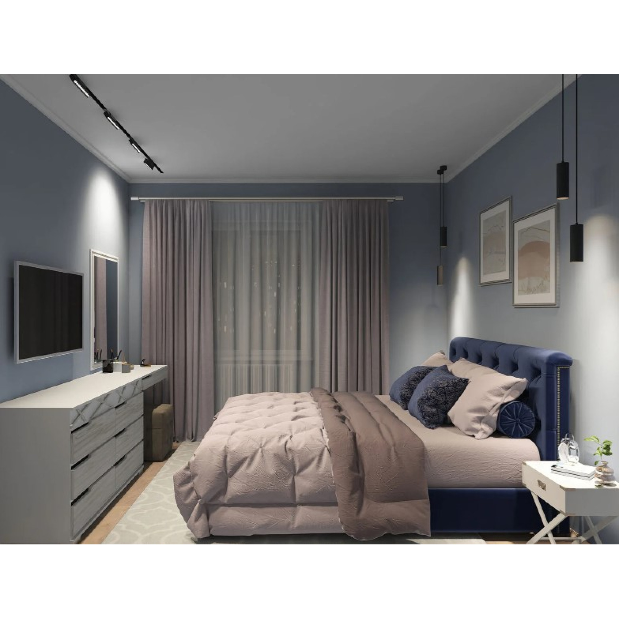 Трековый светильник DK8006-BK Denkirs