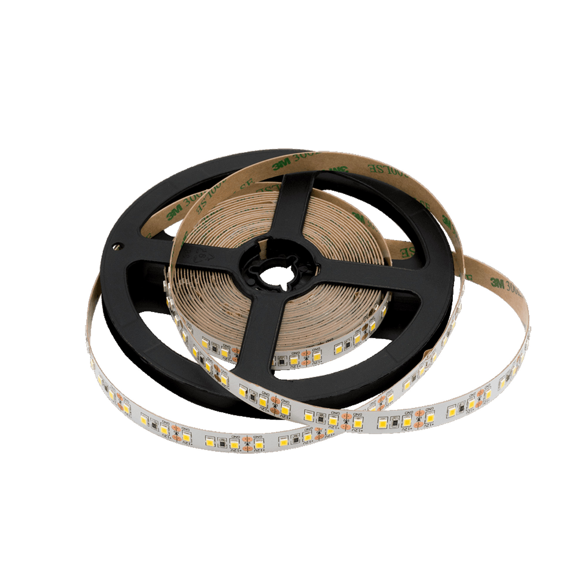 Лента светодиодная стандарт SMD2835 120LED/м 12Вт/м 12В IP20 Цвет:Теплый белый (1метр) SWG