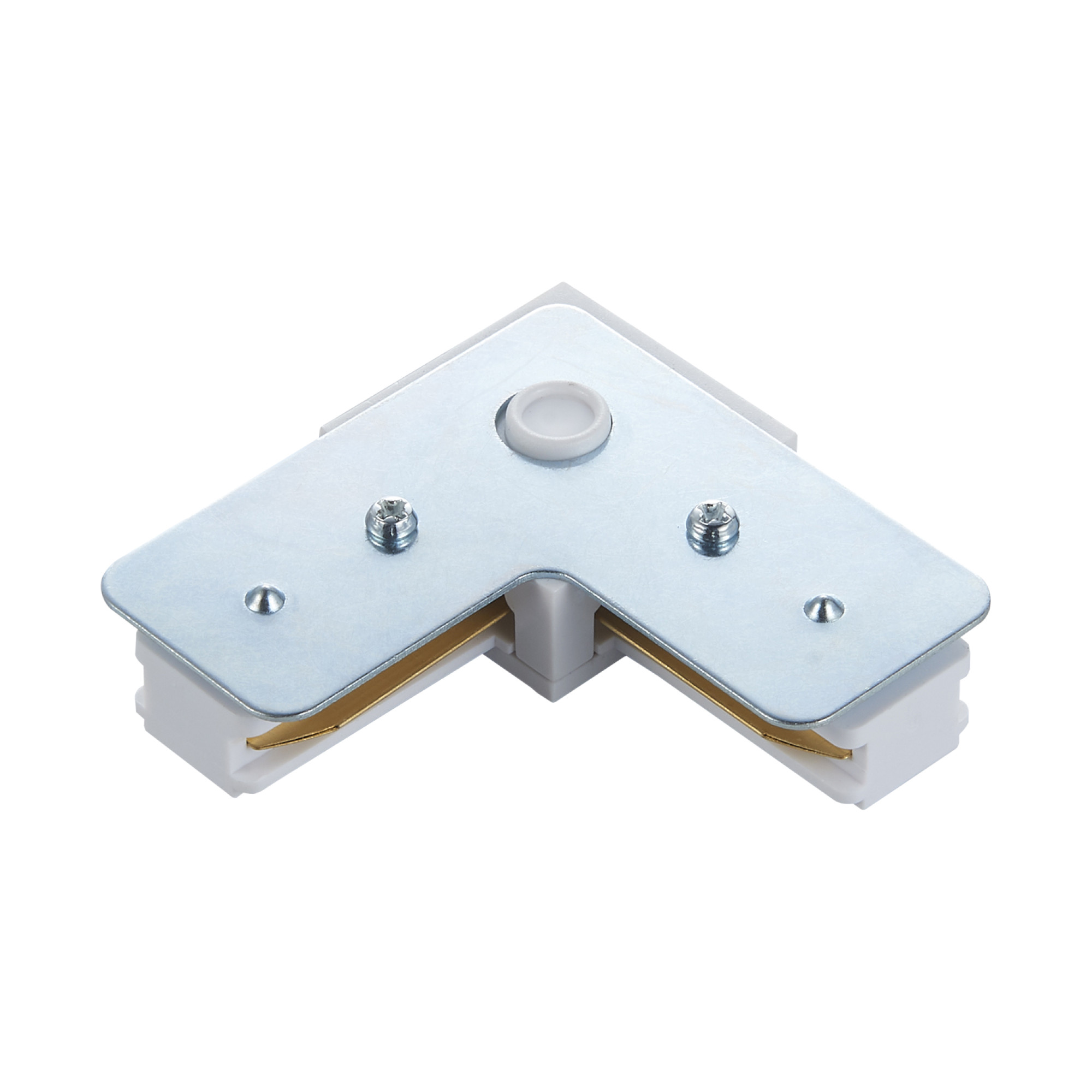 Коннектор L образный к шинопроводу однофазному Standard Белый SignImpress