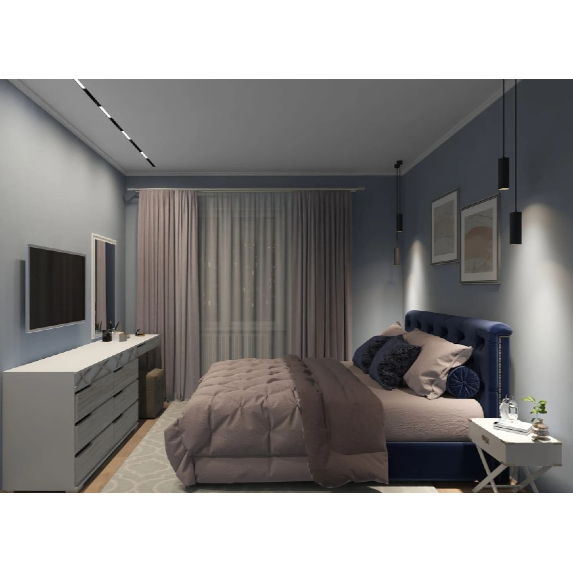 Трековый светильник DK8003-BK Denkirs