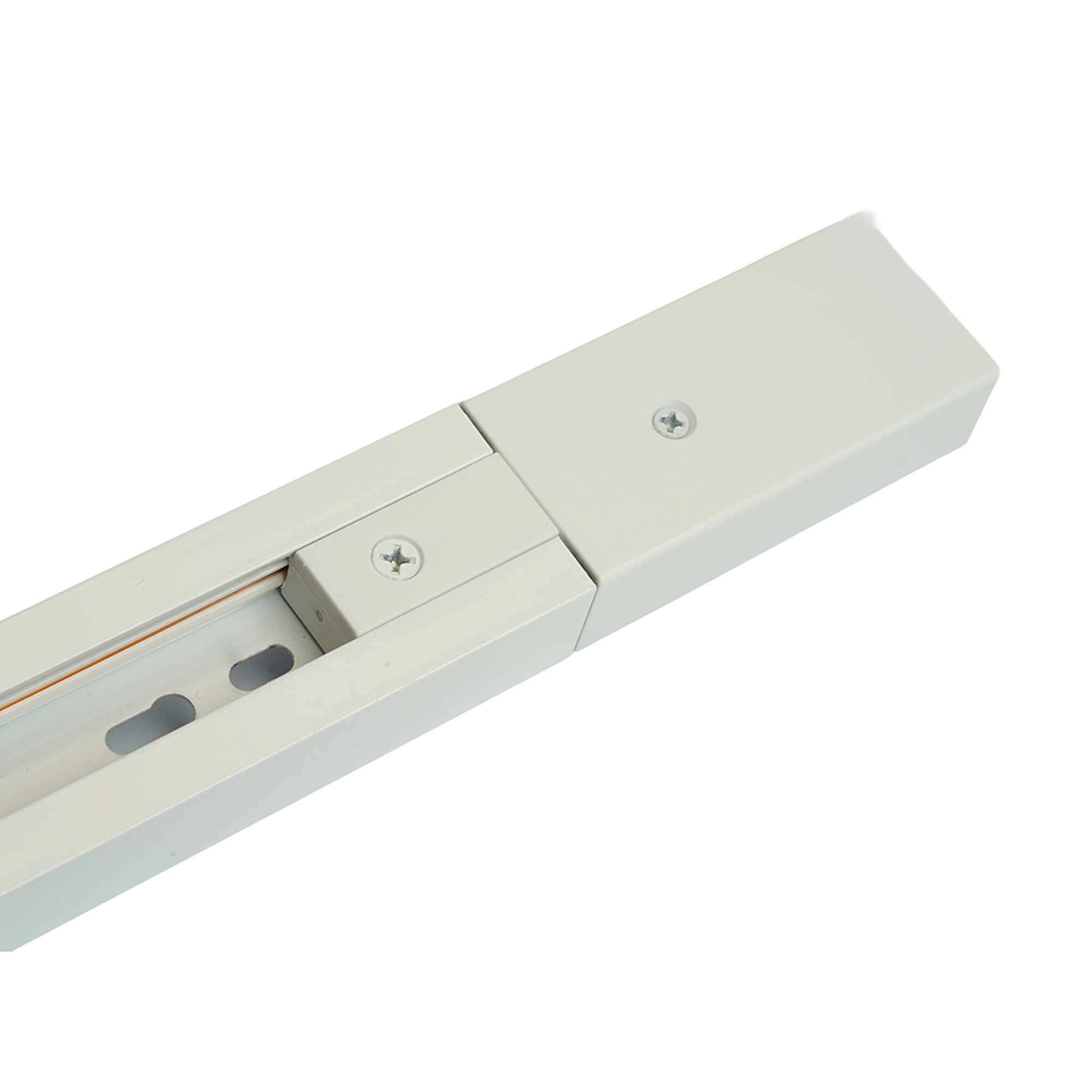 Cоединитель - коннектор для шинопровода, белый, LD1022 Feron