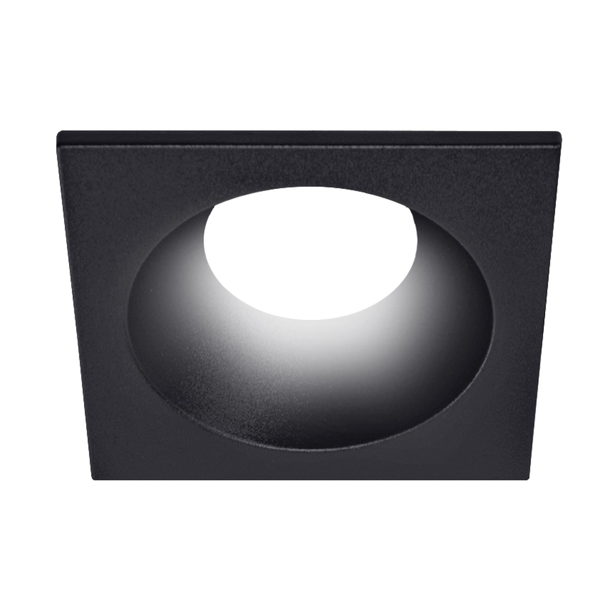 Светильник встраиваемый GU5.3 (MR16) квадрат 47554 Чёрный SignImpress