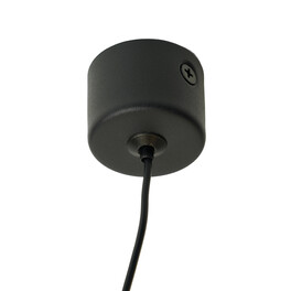 Светильник потолочный на подвесе MR11 35W, 230V, черный, D40*H250 ML1008 Feron