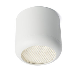 Светильник потолочный HL365 Barrel ECHO 12W, 230V, GX53, белый Feron