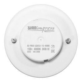 Лампа светодиодная GX53 PRO 15Вт 4000К SignImpress