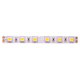 Лента светодиодная стандарт SMD5050 60LED/м 14,4Вт/м 24В IP20 Цвет:Нейтральный (1метр) 3М SWG 